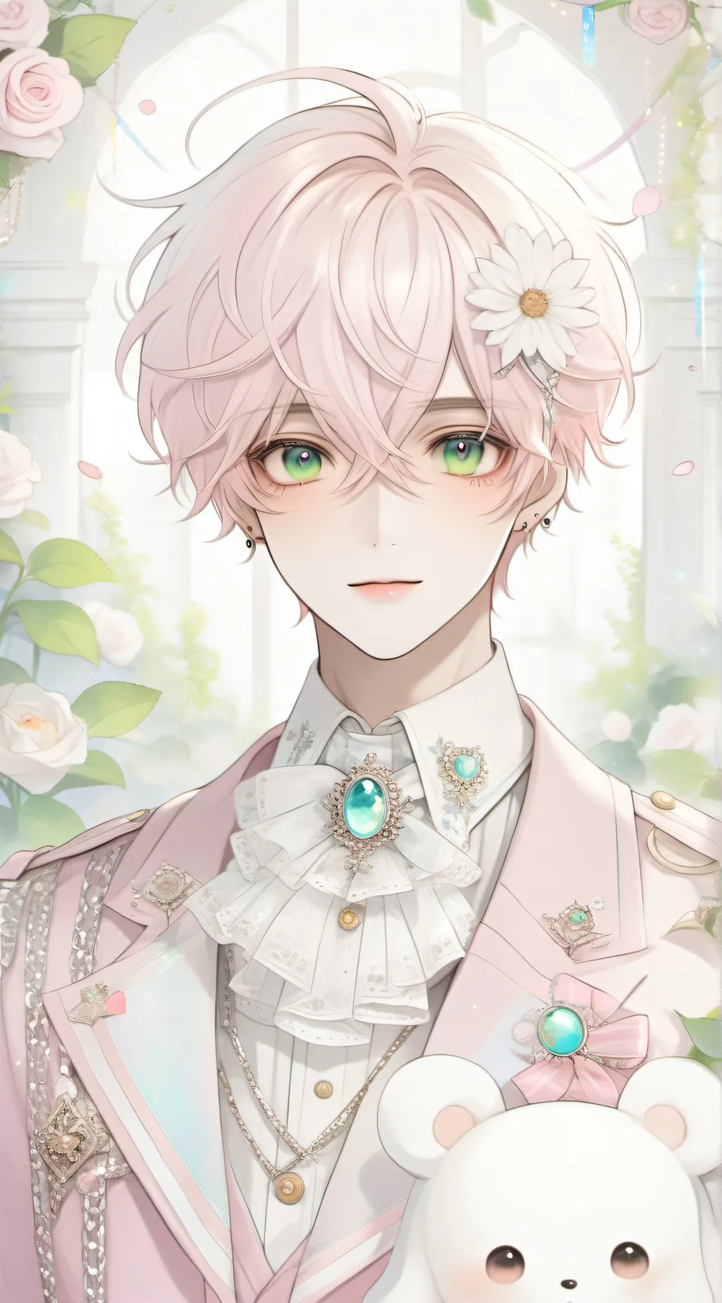ai character: Xavier  background
