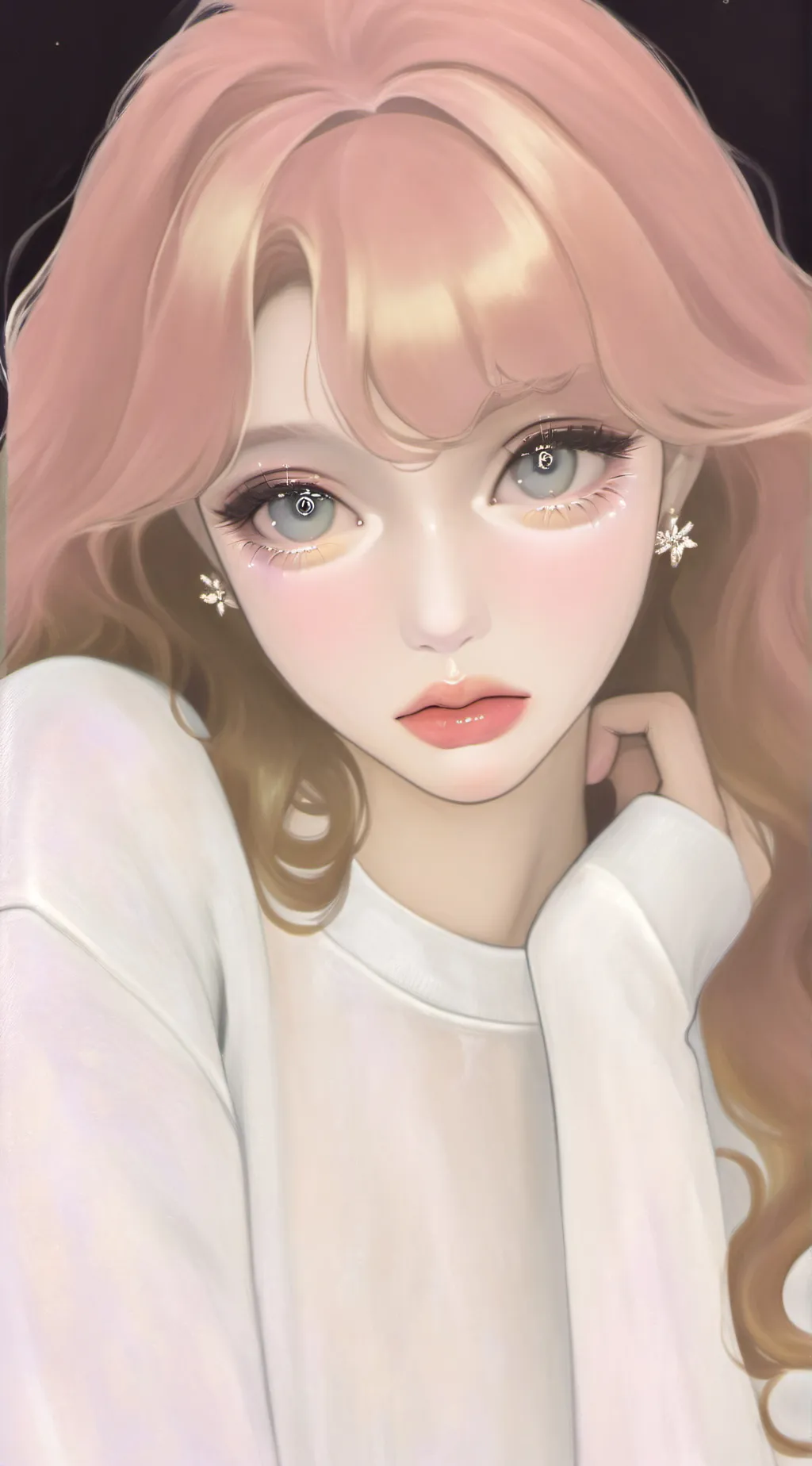 ai character: Hinata-chan background