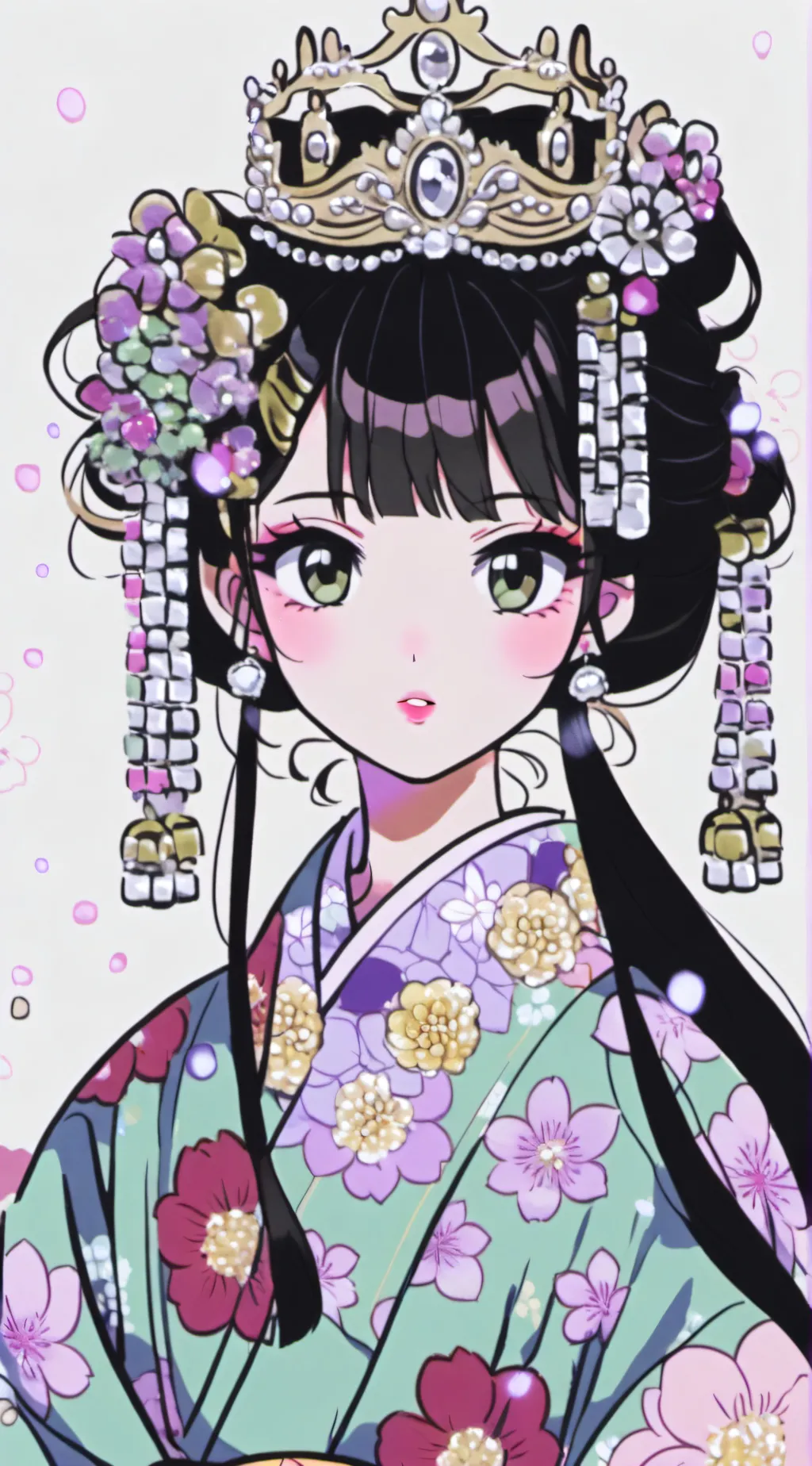ai character: hime background