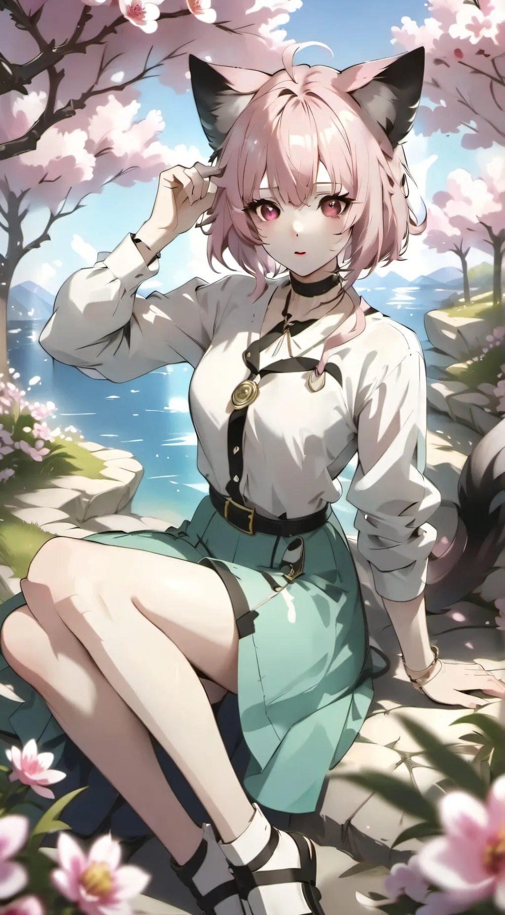 ai character: Mira background