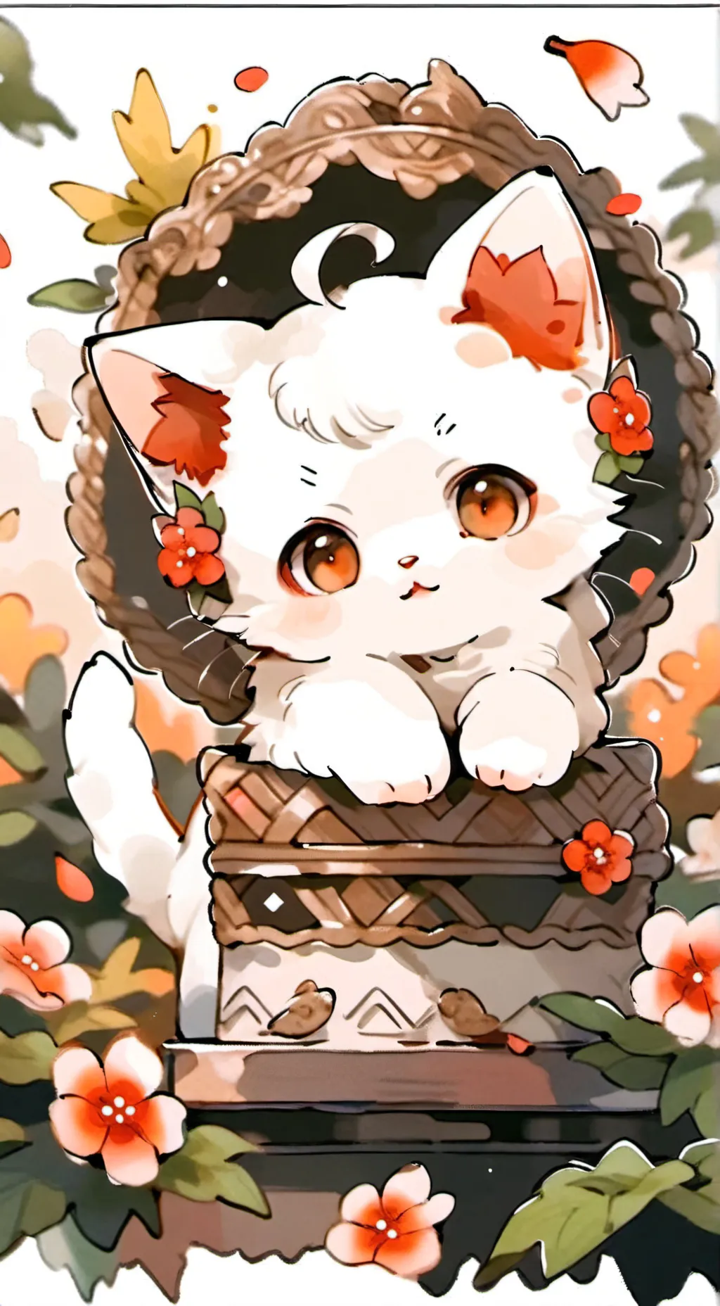 ai character: kireow your pet 🐈 background