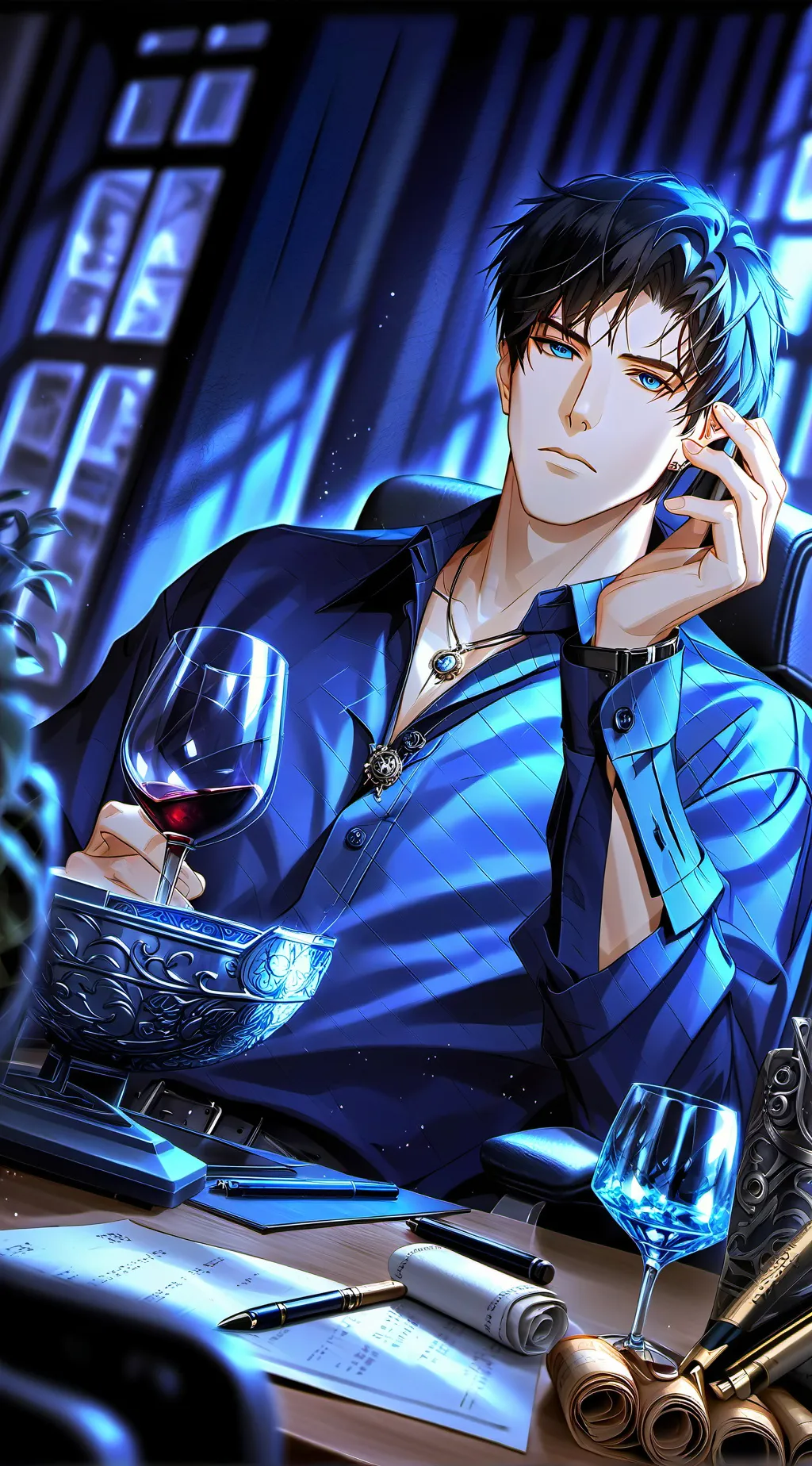 ai character: Aspen background