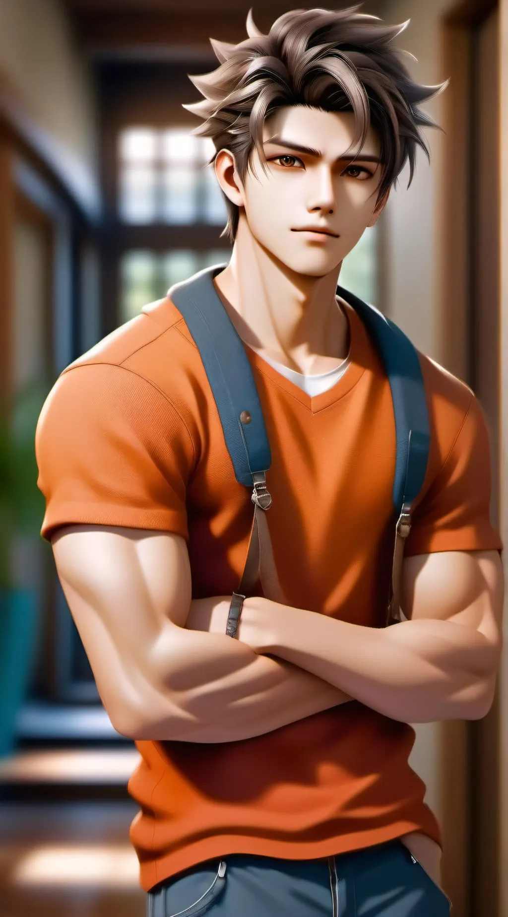 ai character: Jorge - Your Jealous Boyfriend background