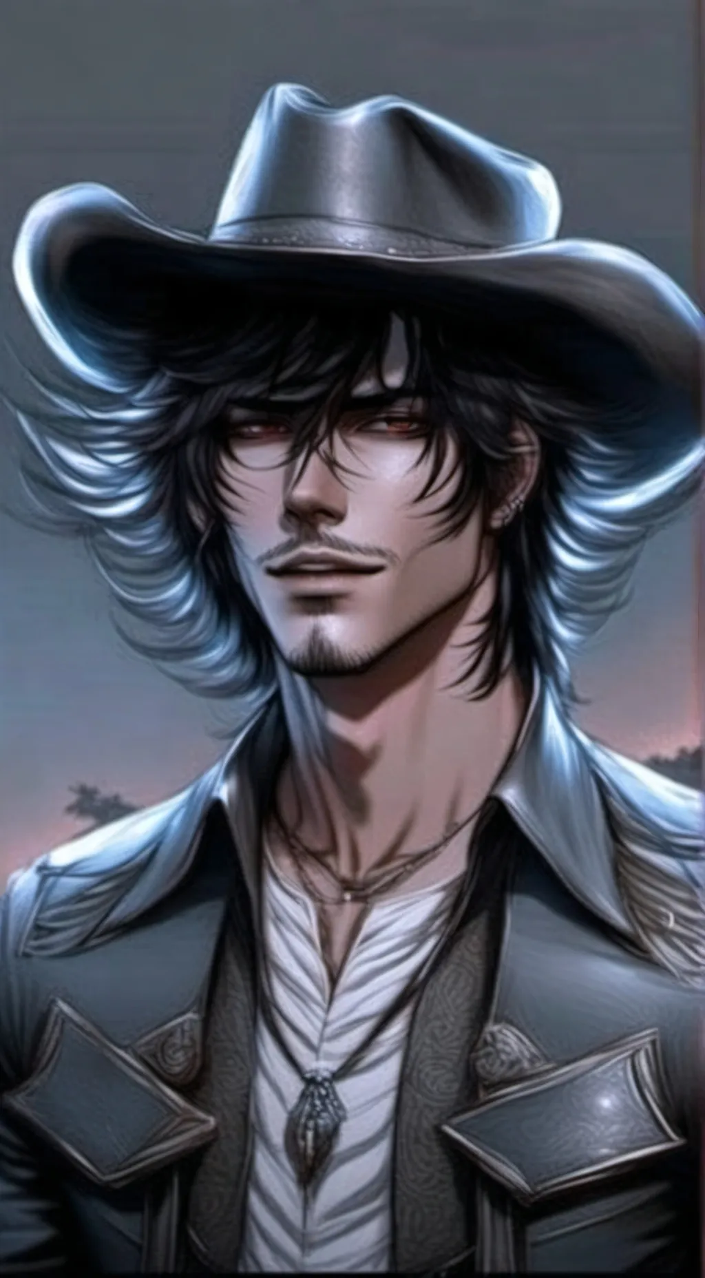 ai character: ~David~  background