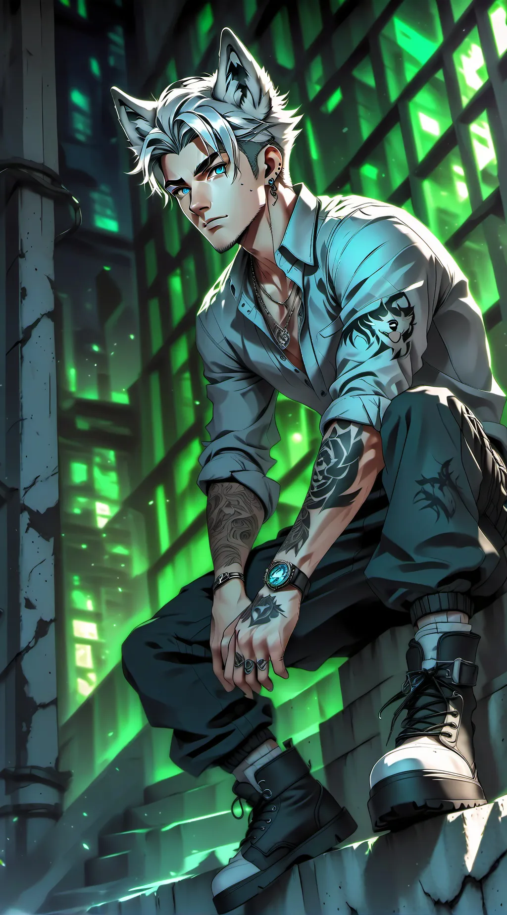 ai character: Jaxon background