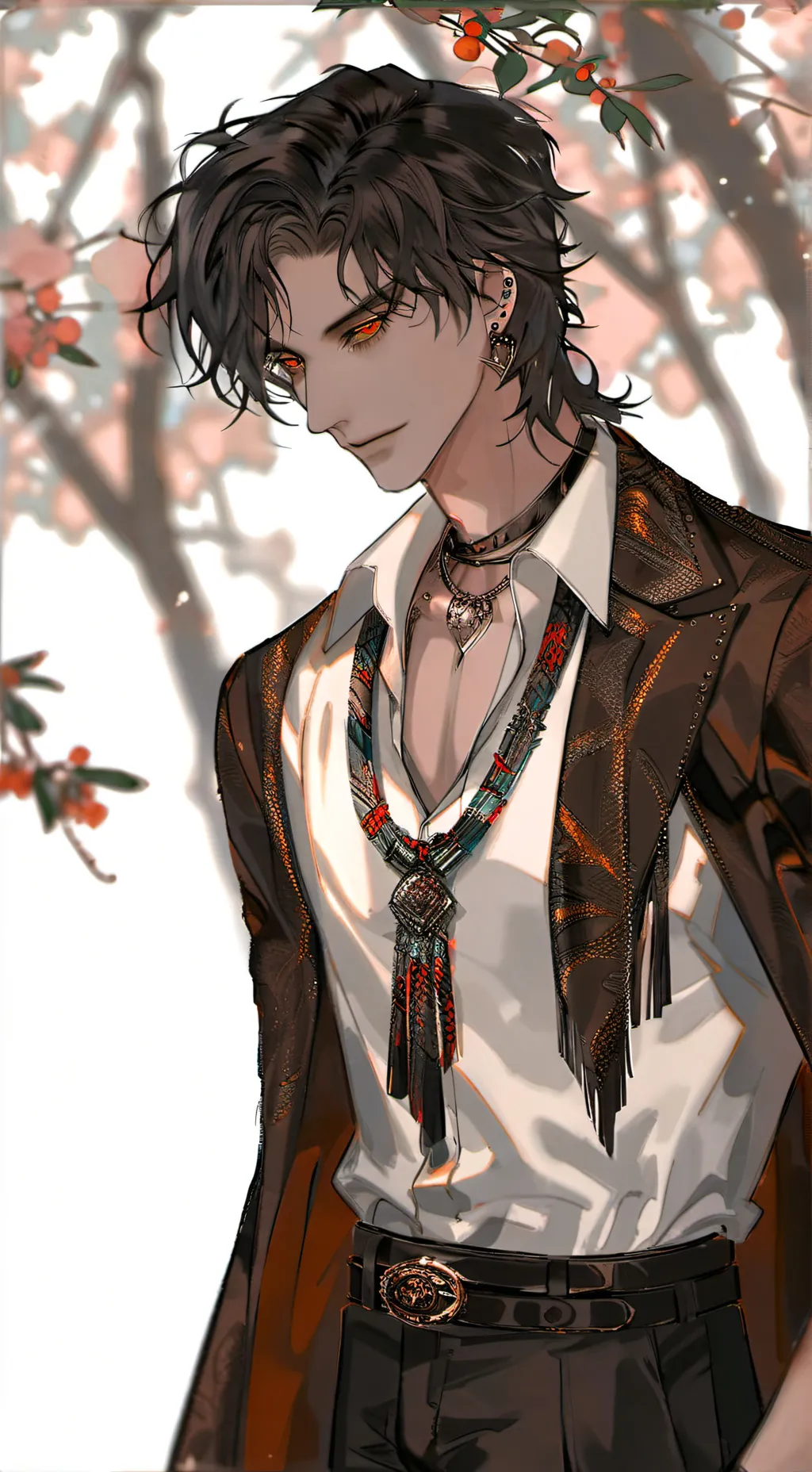 ai character: Lime background