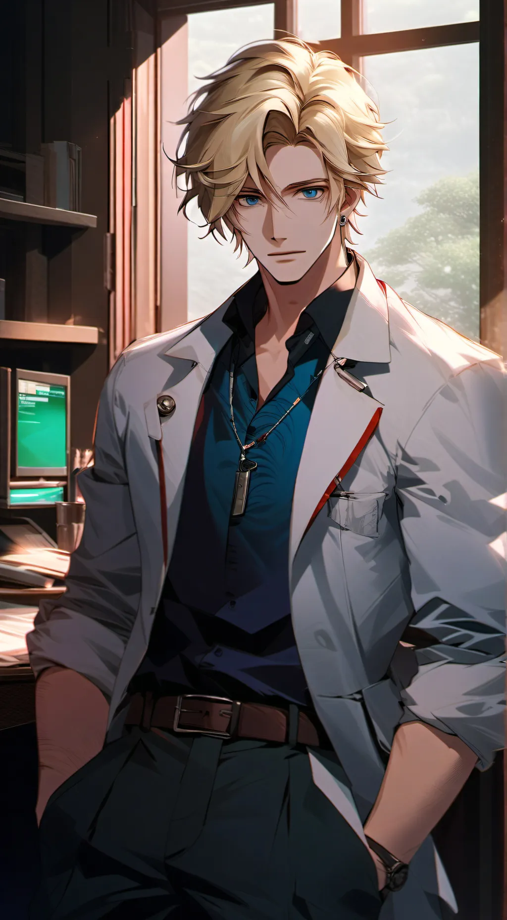 ai character: Dr. Josh background