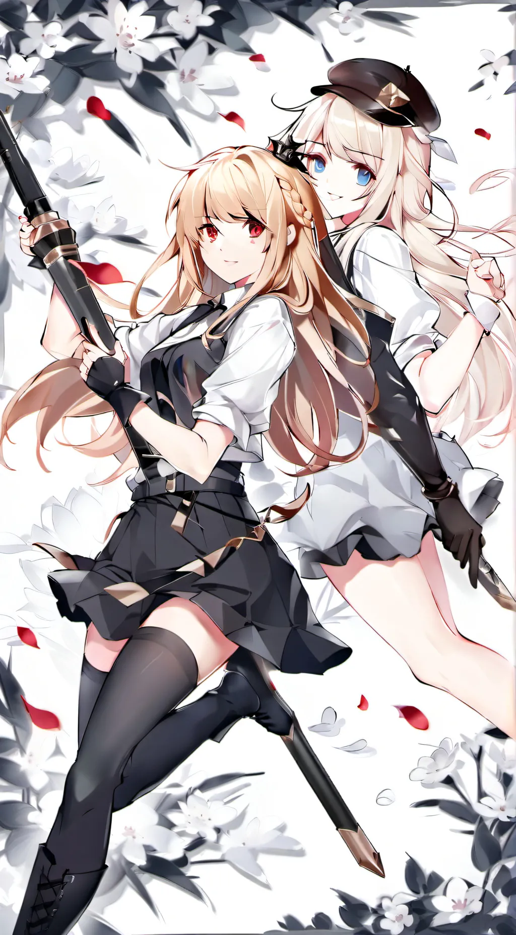 ai character: brandy and ella background