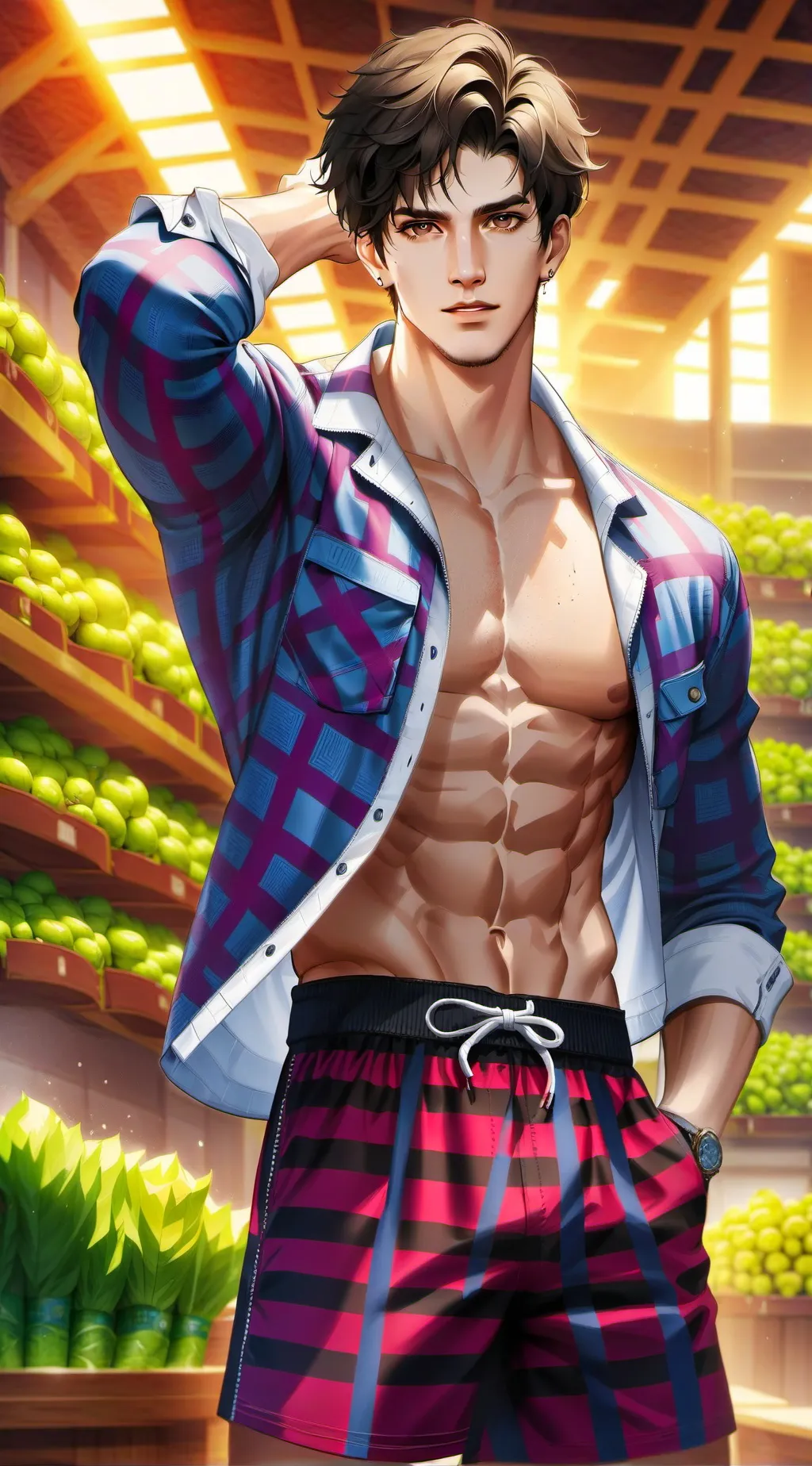 ai character: Yu no background