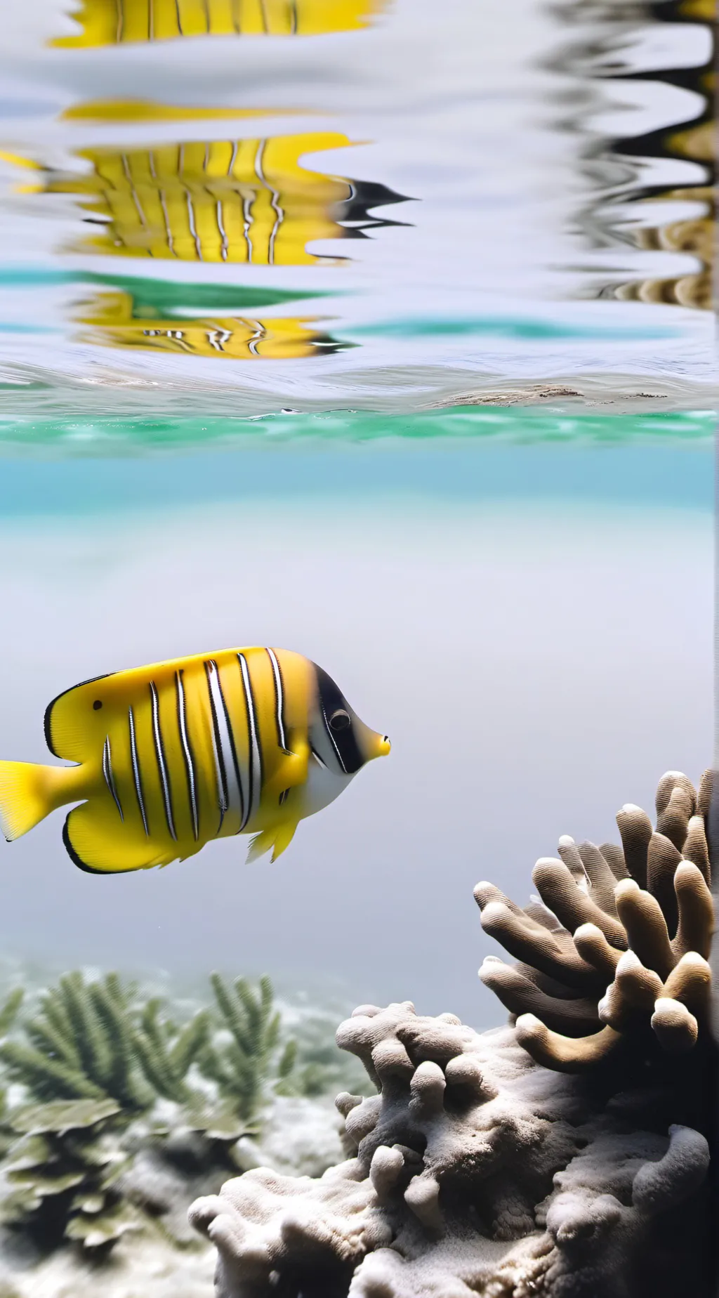 ai character: CH🐬🌊 background