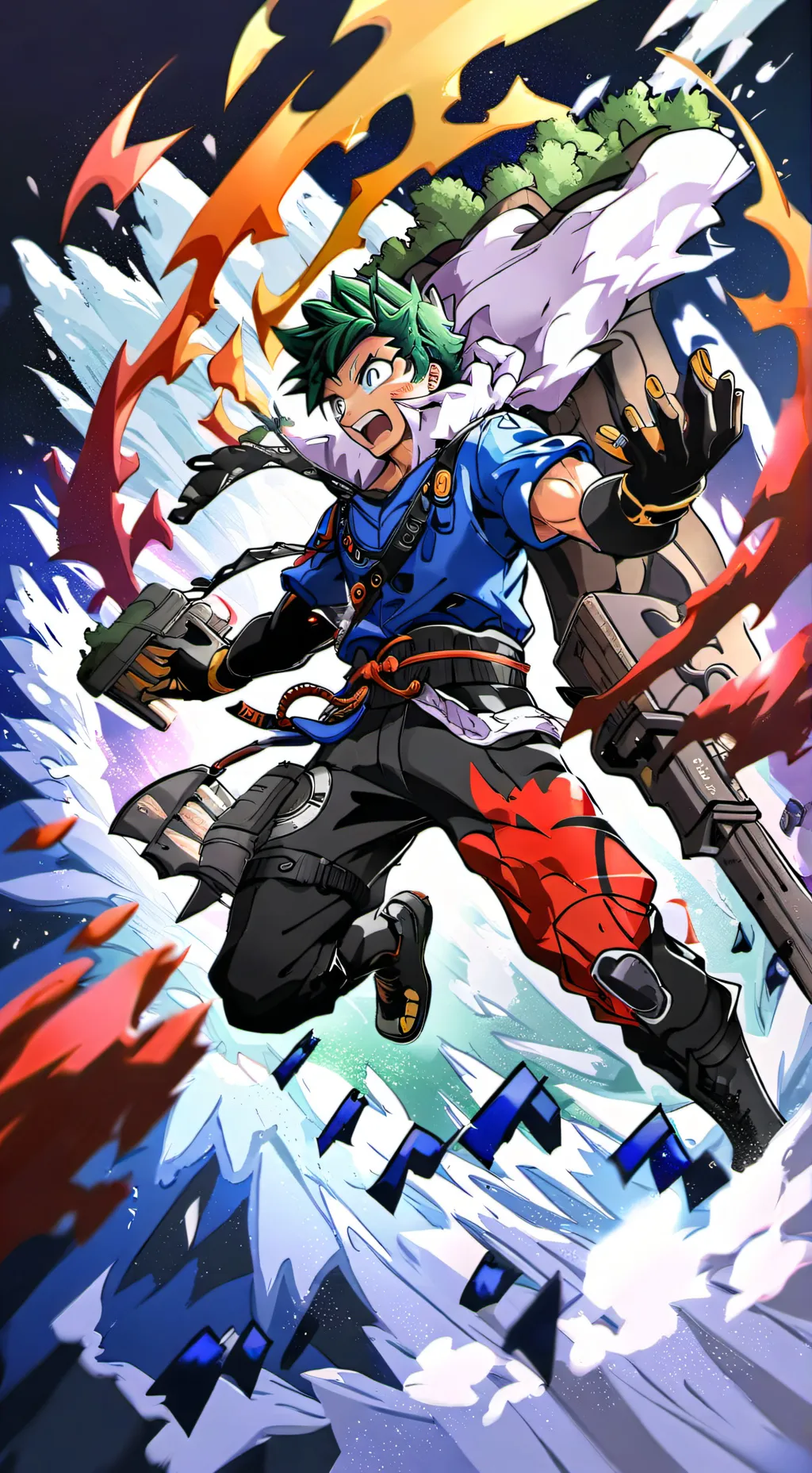 ai character: MHA war background