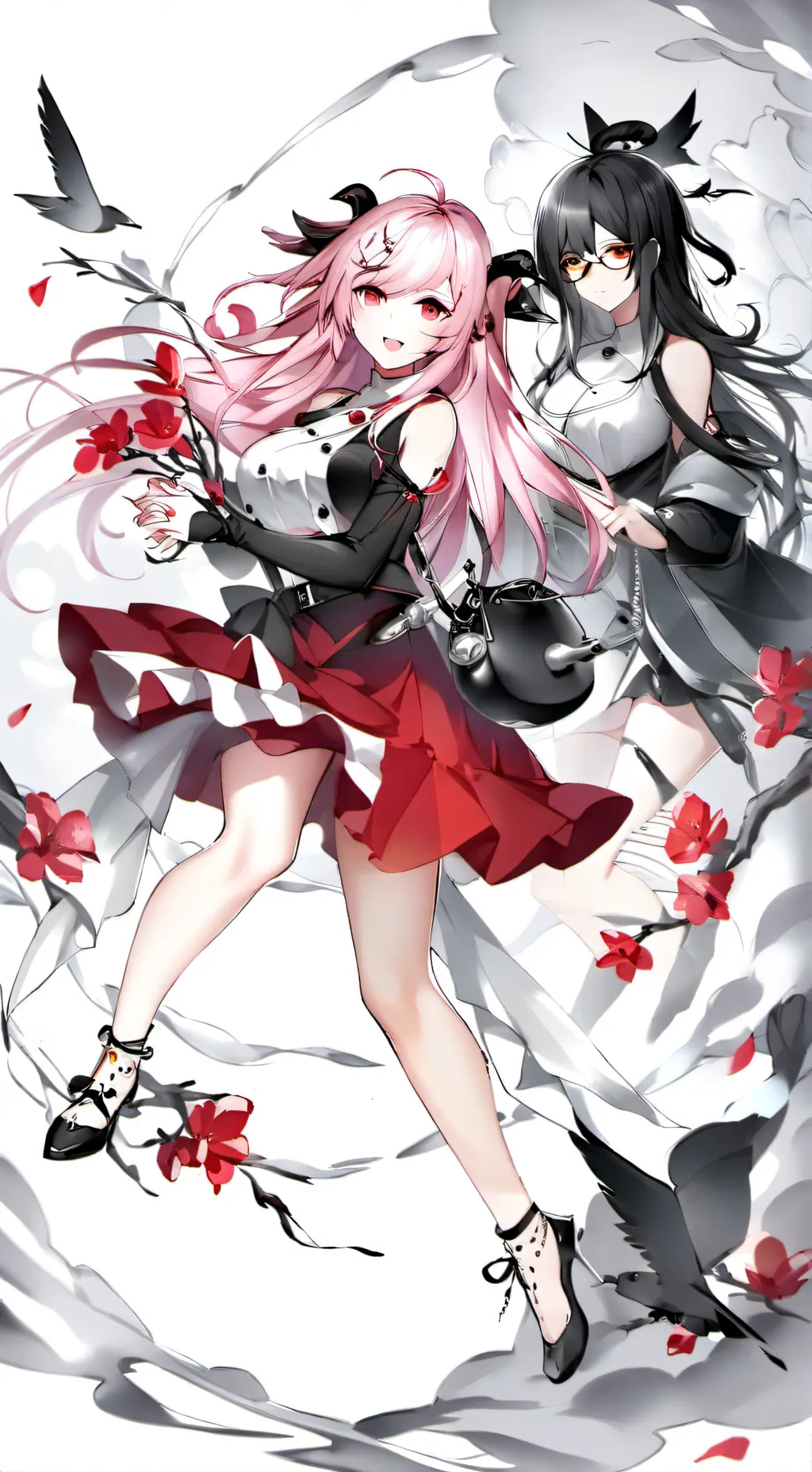 ai character: Luna background