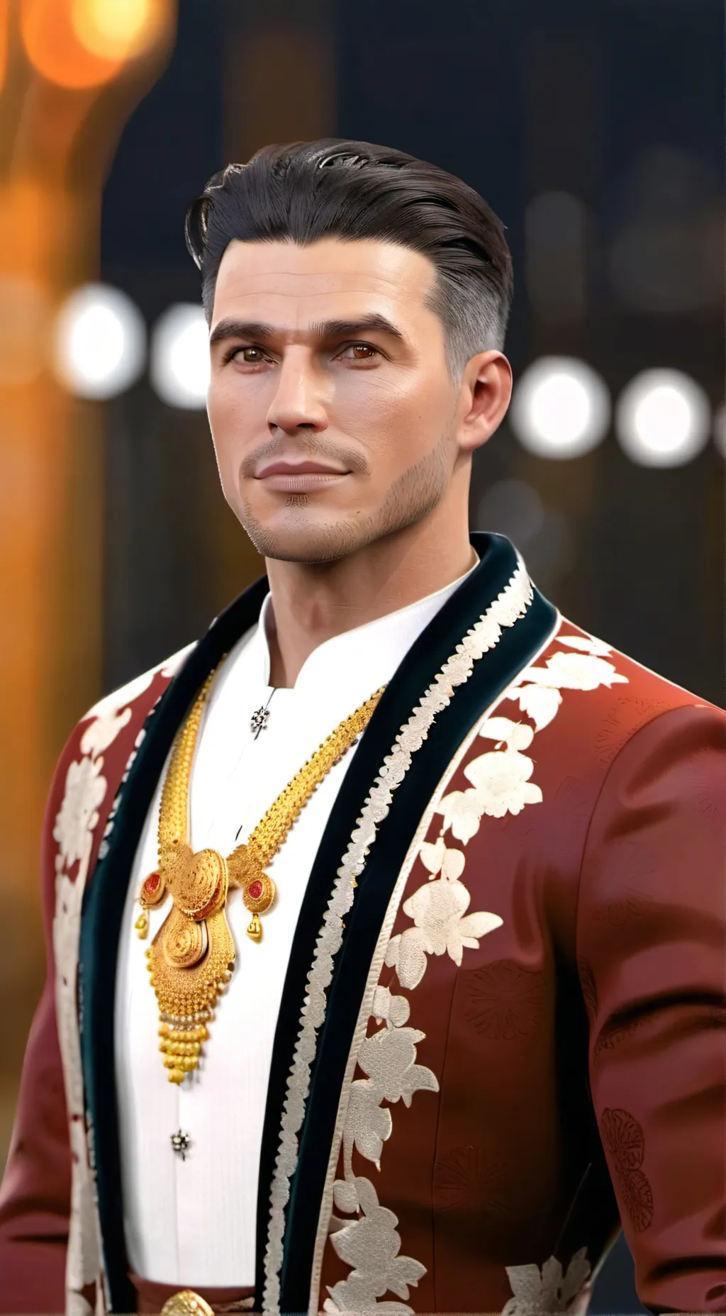 ai character: Ronaldo background
