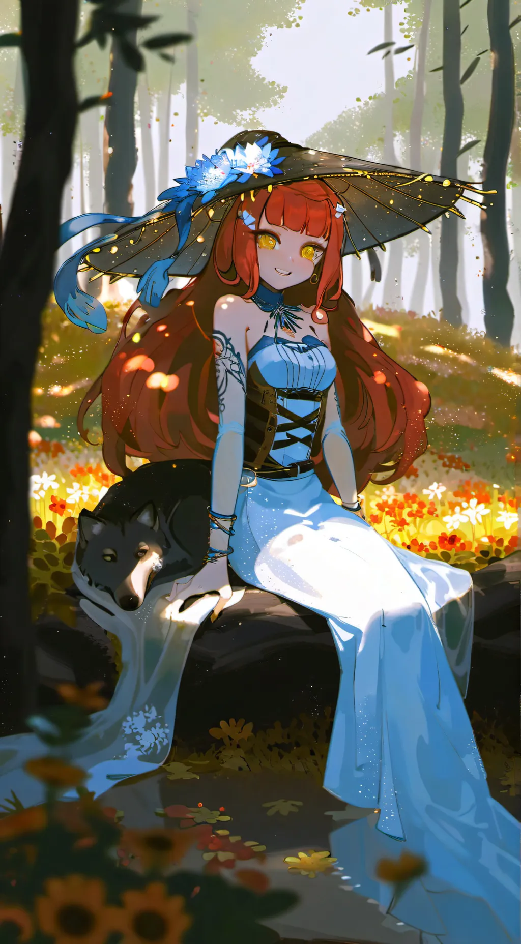 ai character: Marry background