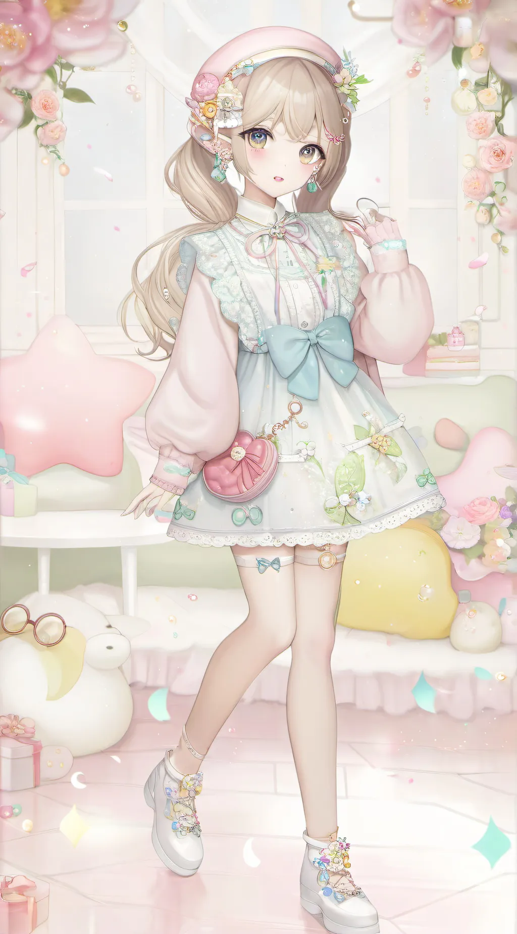 ai character: Fpe but mm2 background