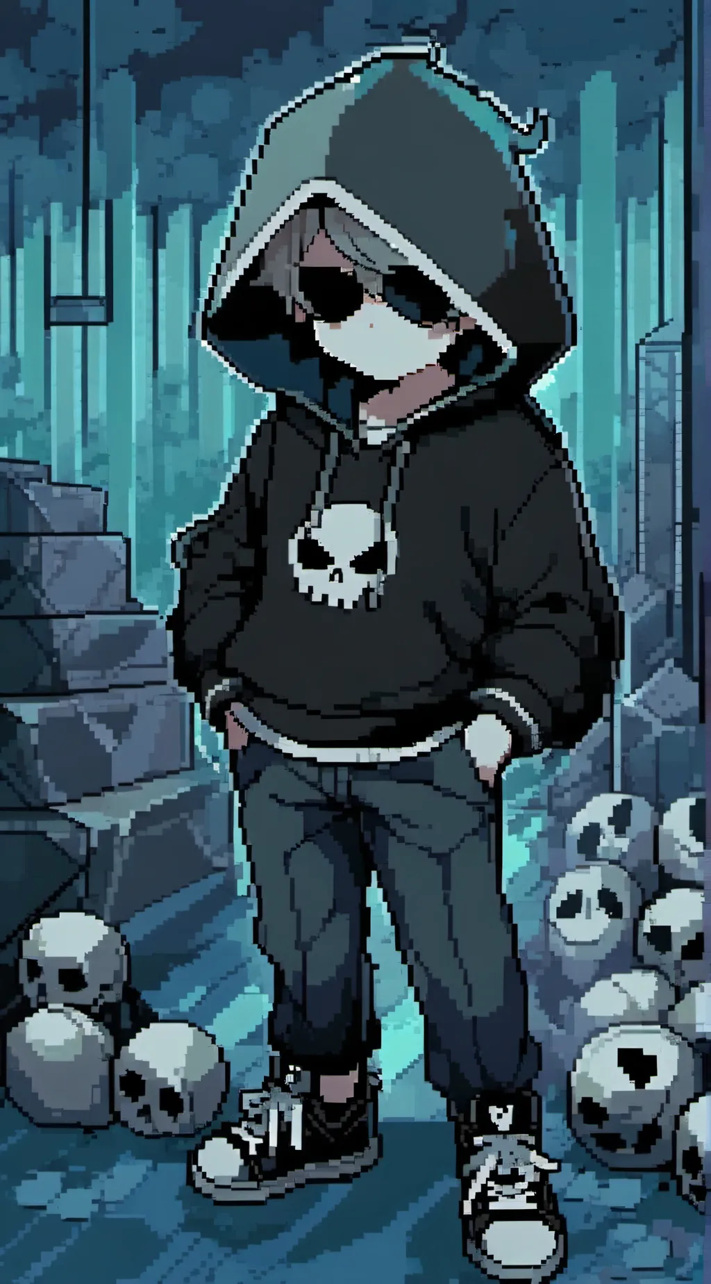 ai character: Shadows  background