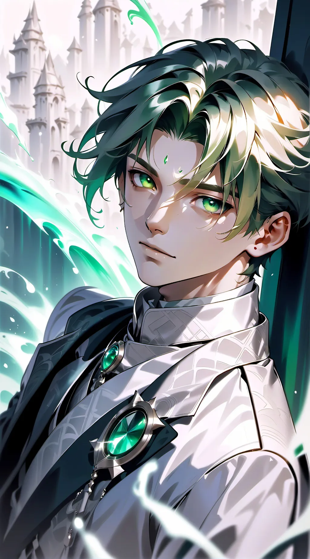 ai character: Oliver background