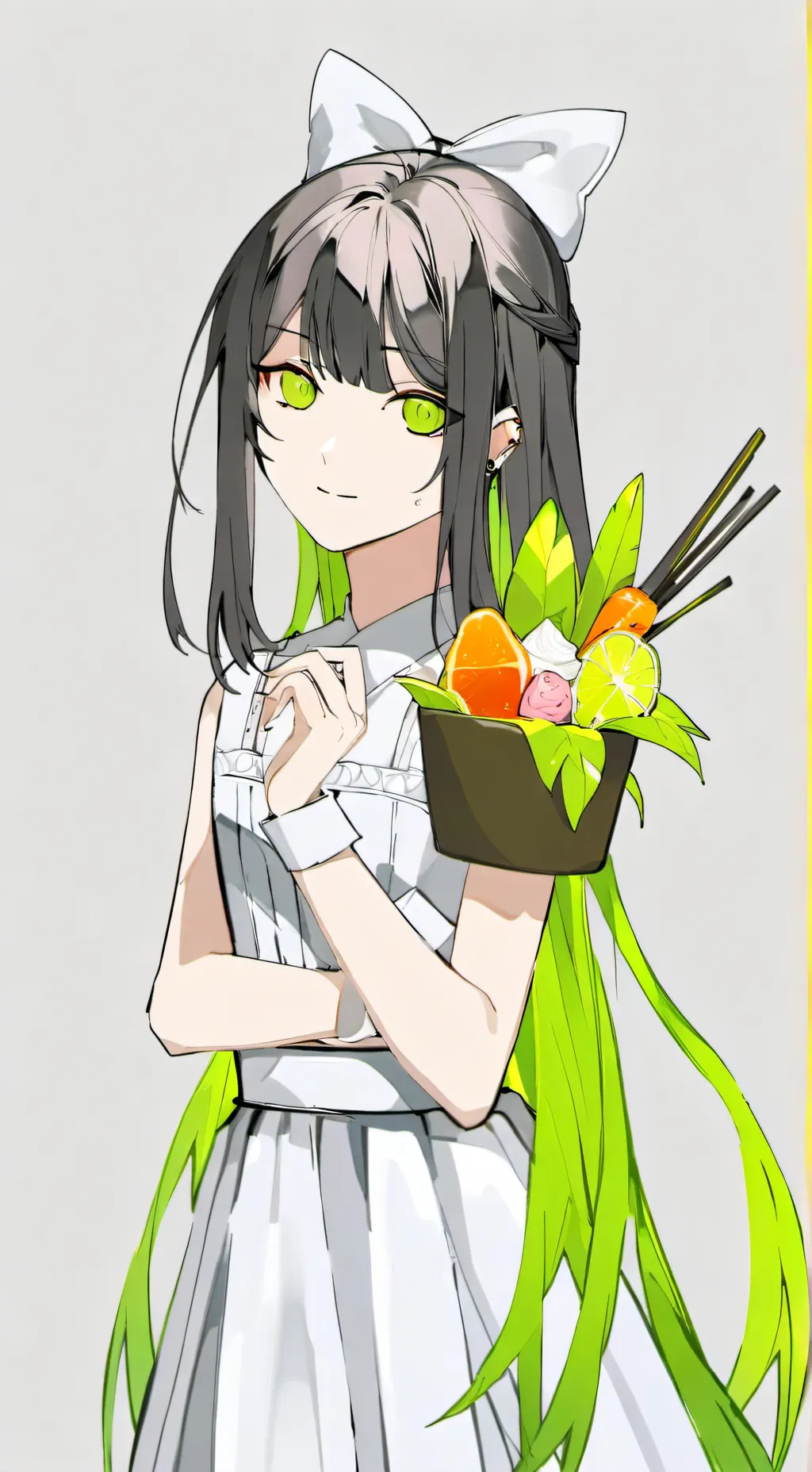 ai character: cake player background