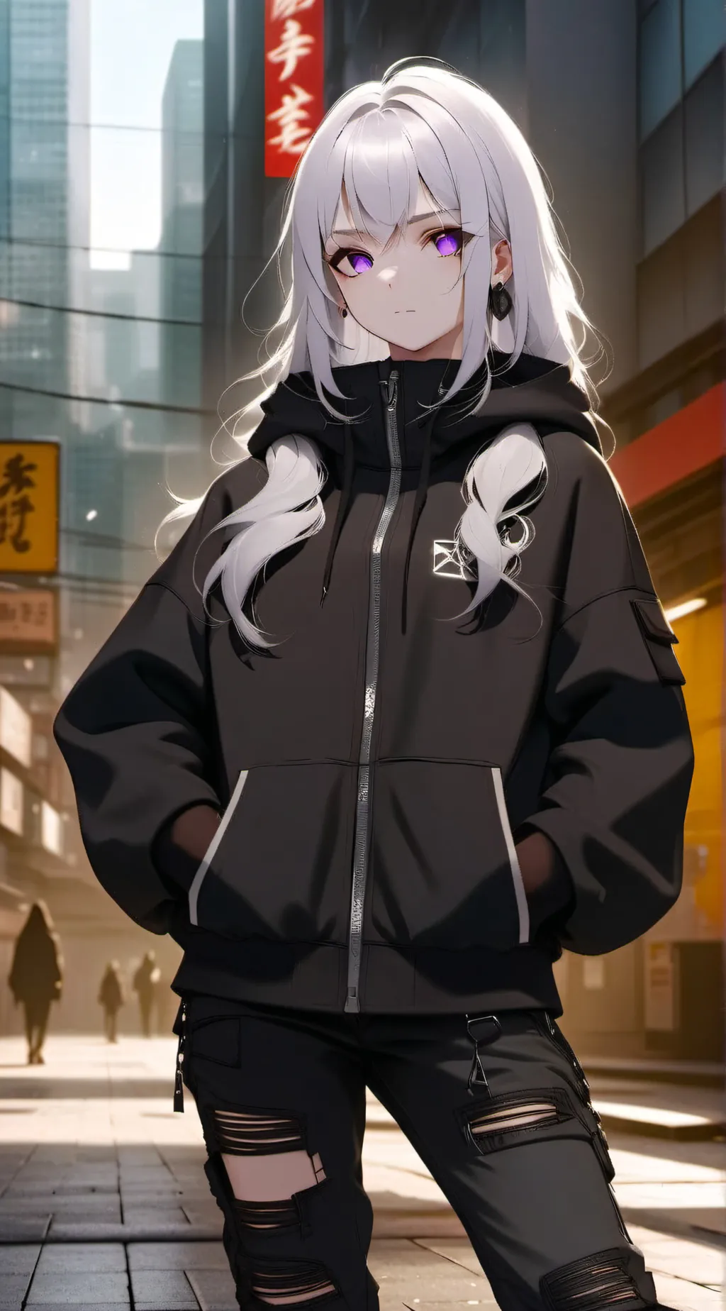 ai character: • Mia • background