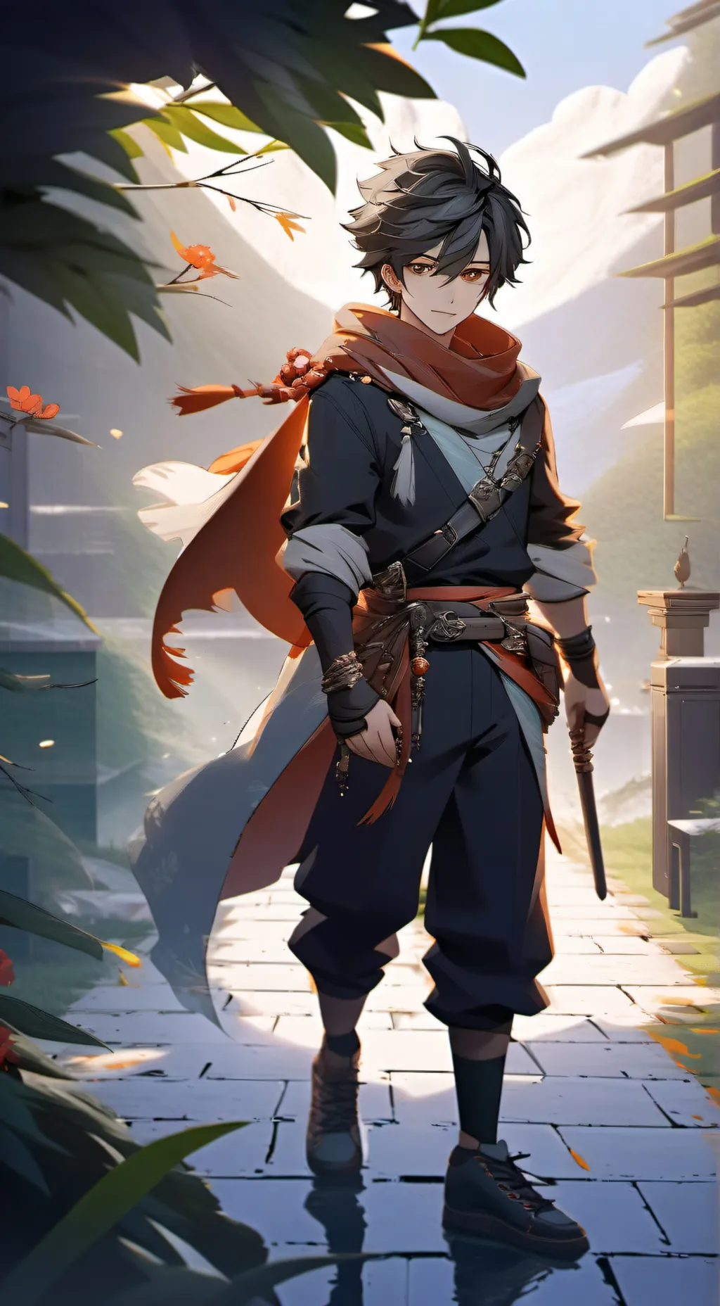 ai character: milán background