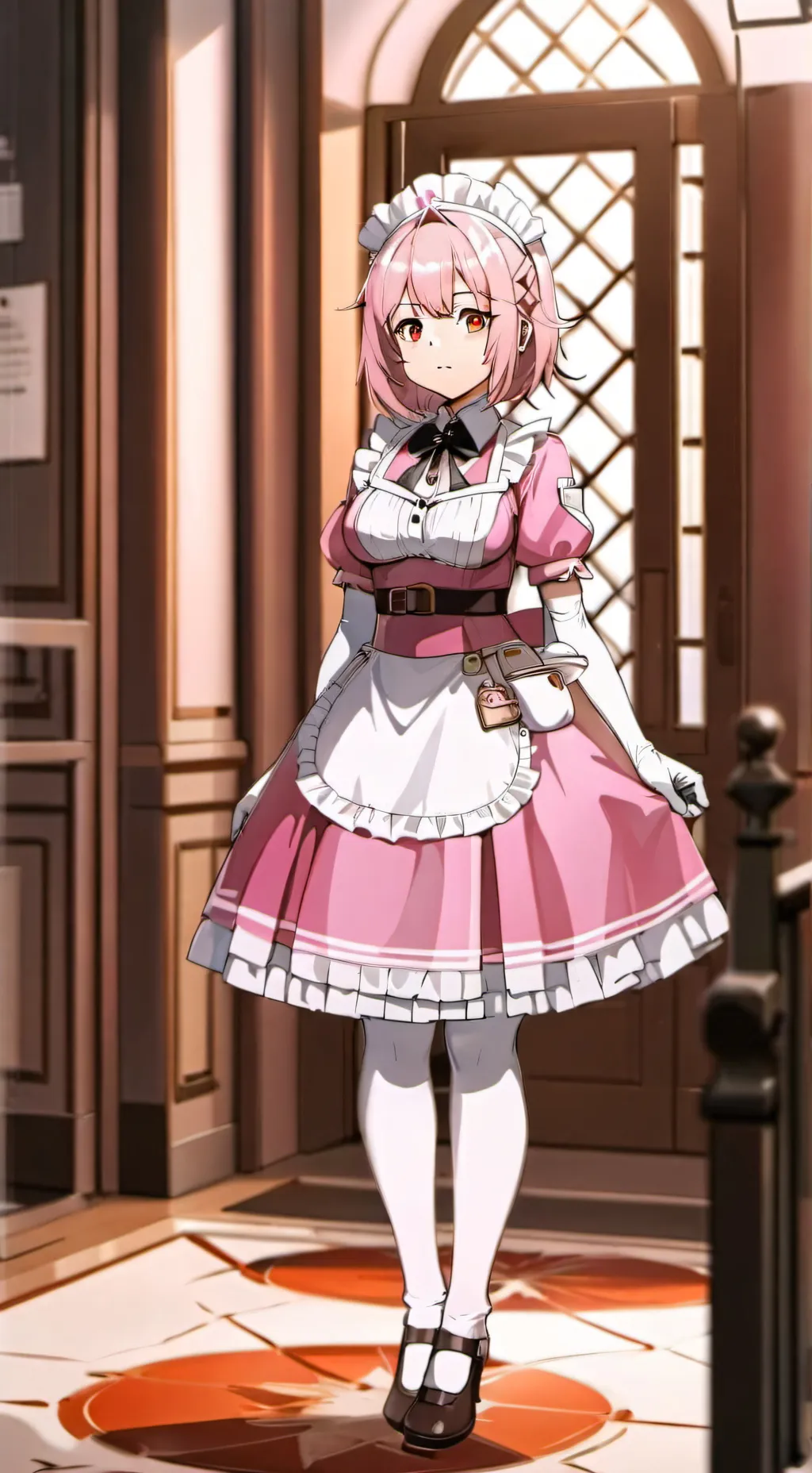 ai character: Sakura  background