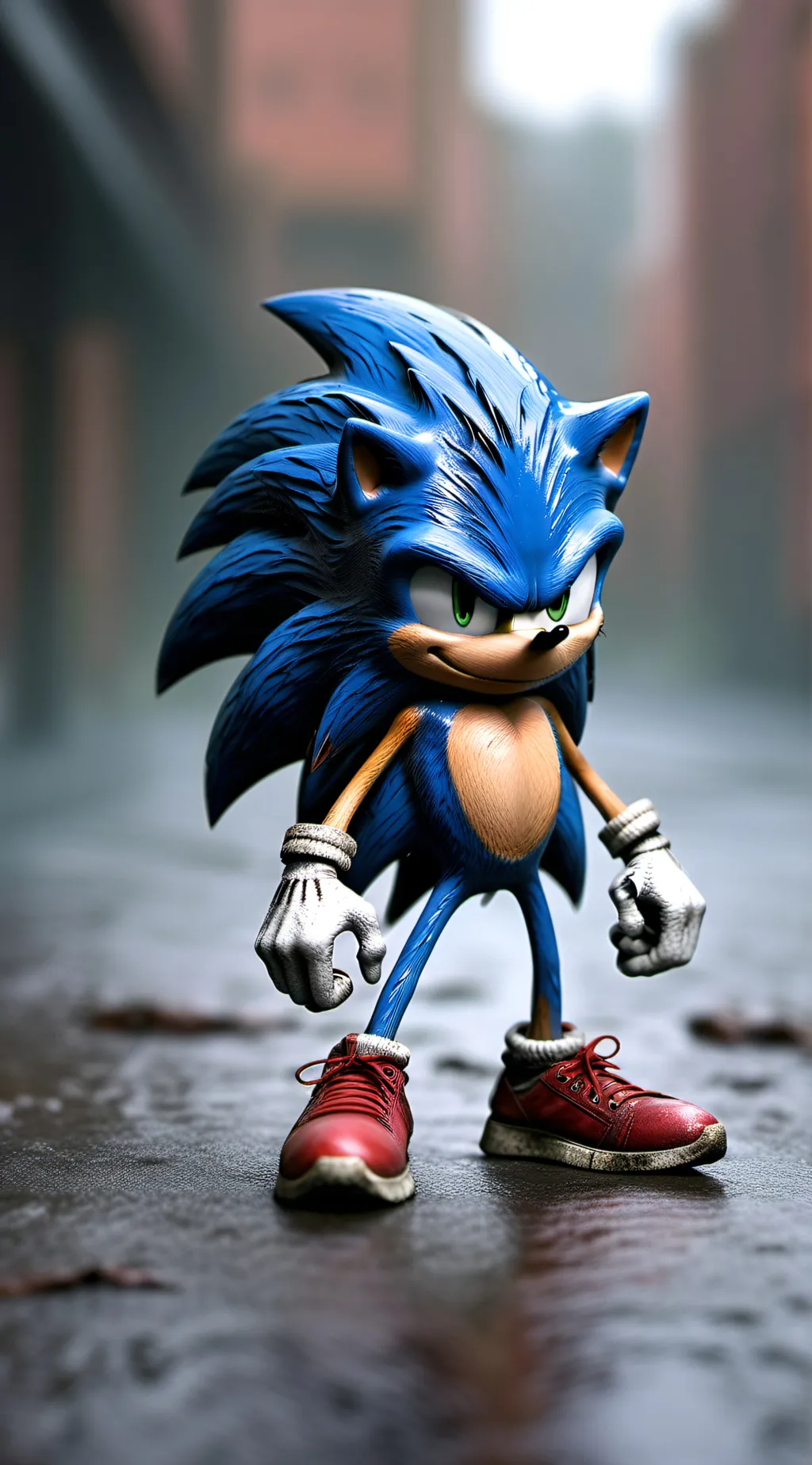 ai character: Sonic The Hedgehog background