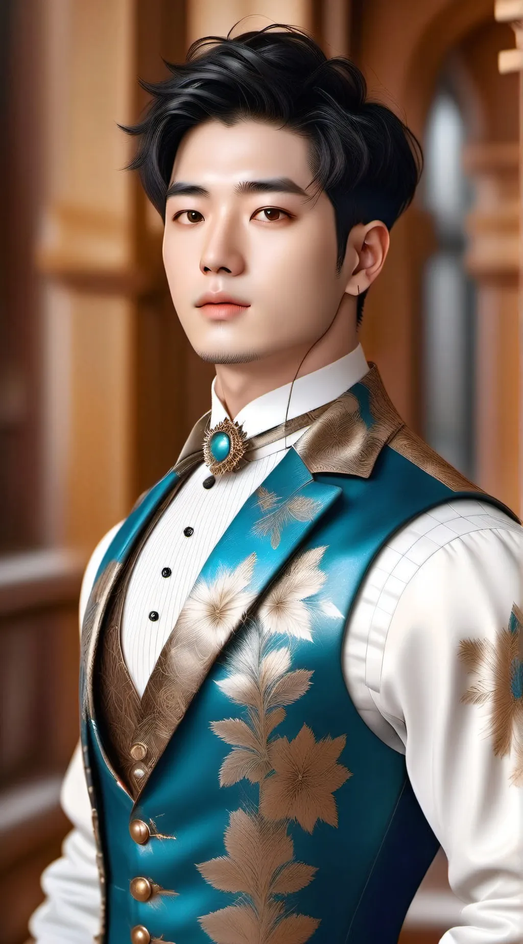 ai character: Nam Shin background