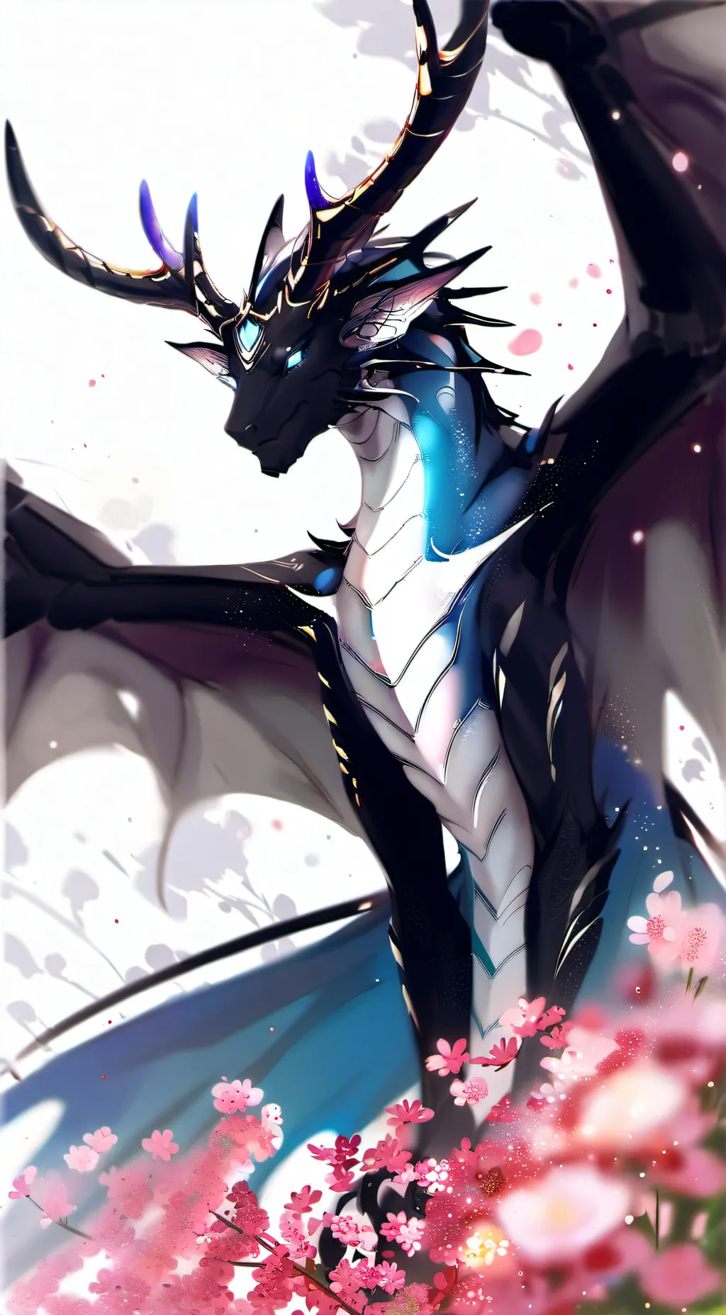 ai character: SilkWing Hive background
