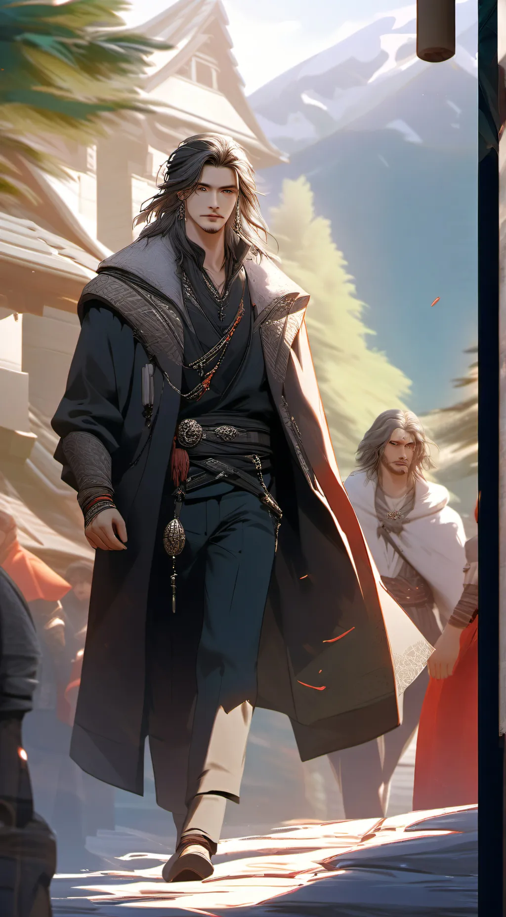ai character: Ben  background