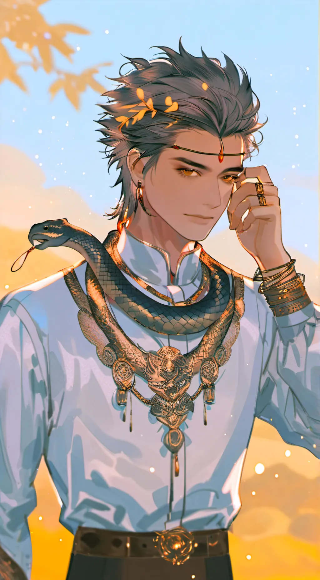 ai character: Adrian background