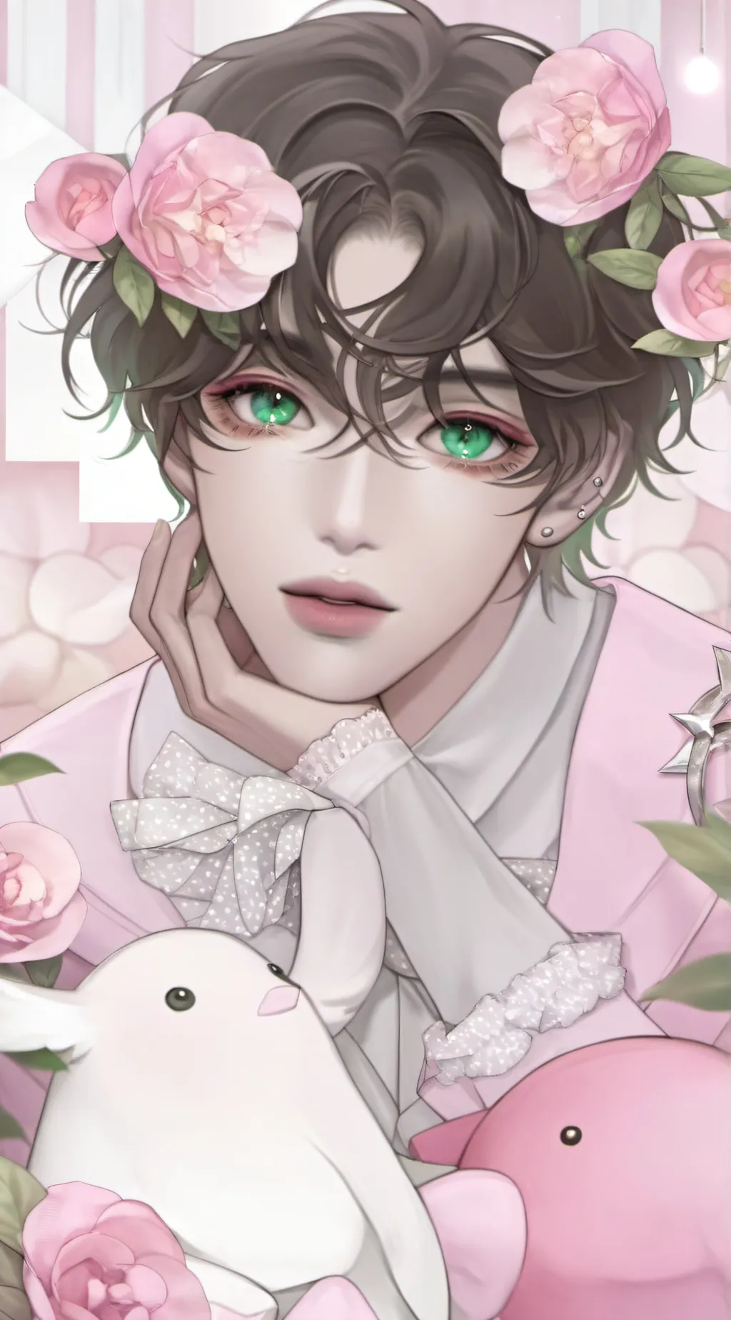 ai character: 🤭ꭈׁׅɑׁׅᨮׁׅ֮🤭 background