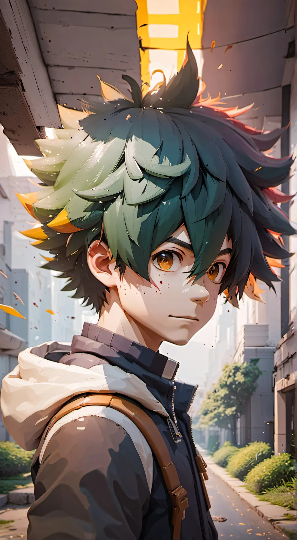 ai character: Mha Pick me background