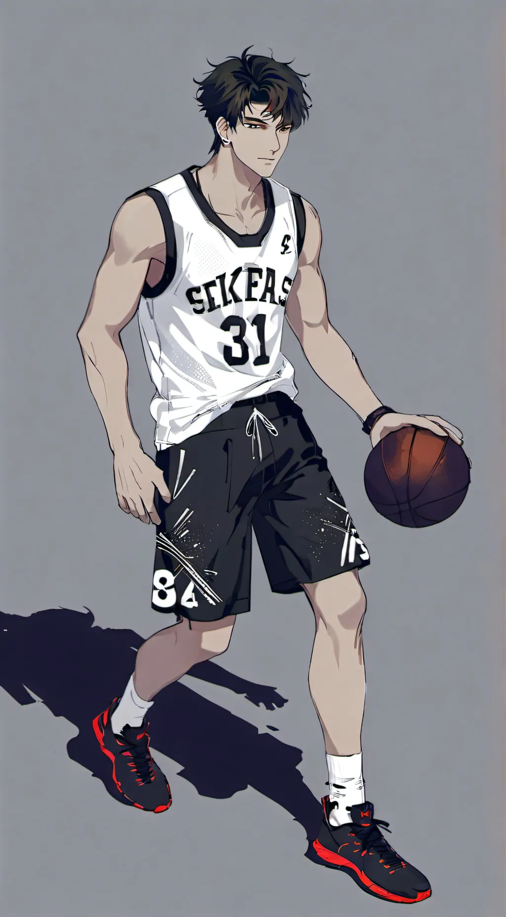 ai character: steve  background