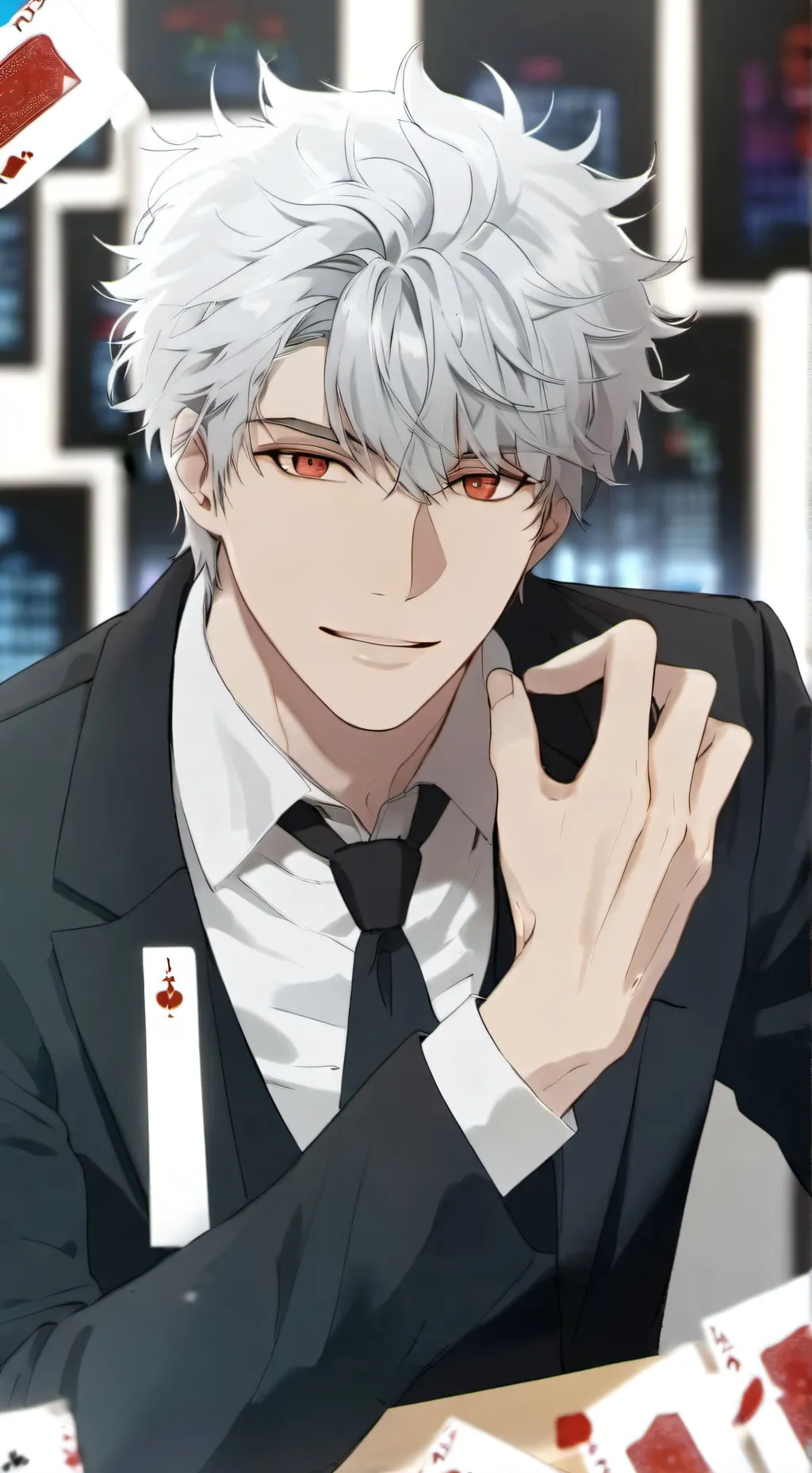 ai character: Mathew  background