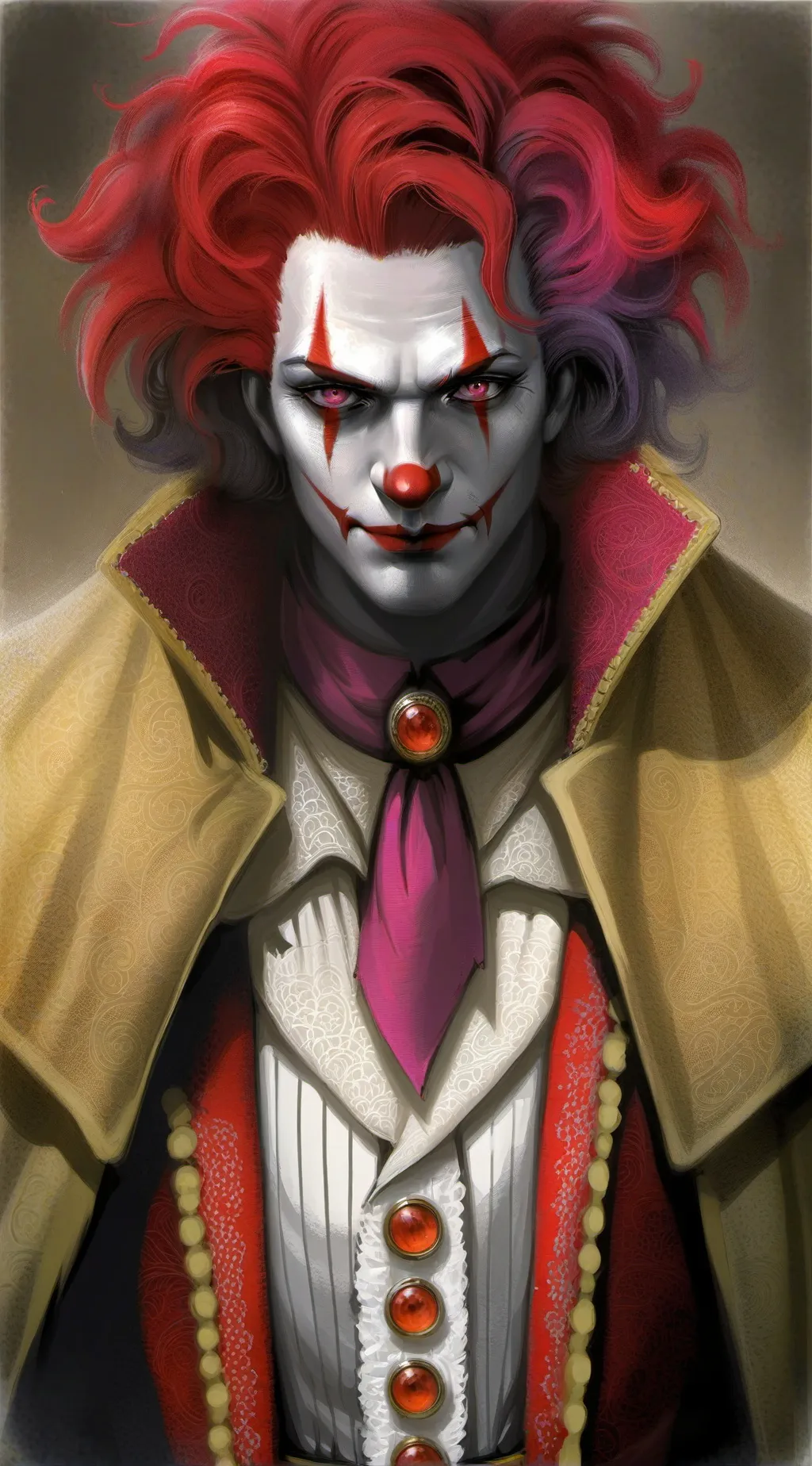ai character: clown tuer background