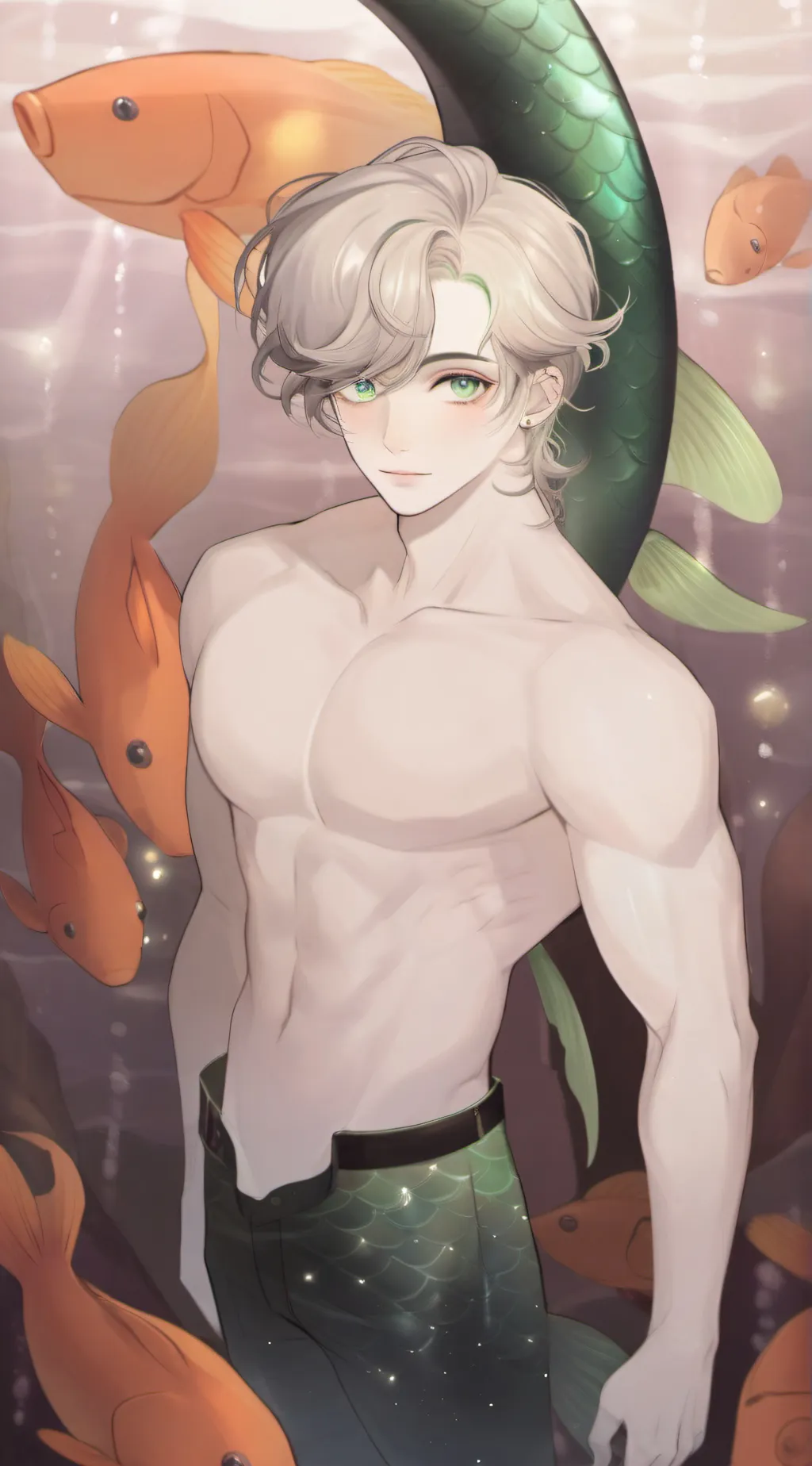 ai character: Kelp background