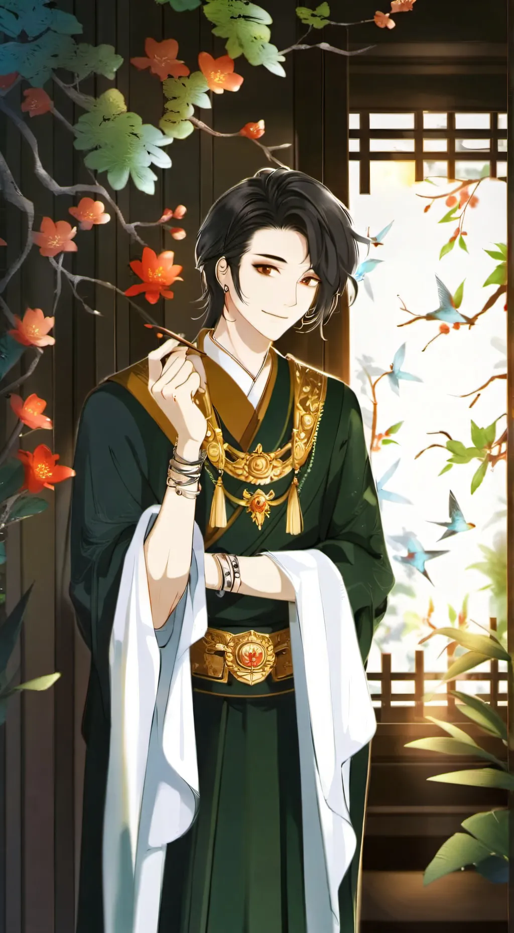 ai character: Miron :) background