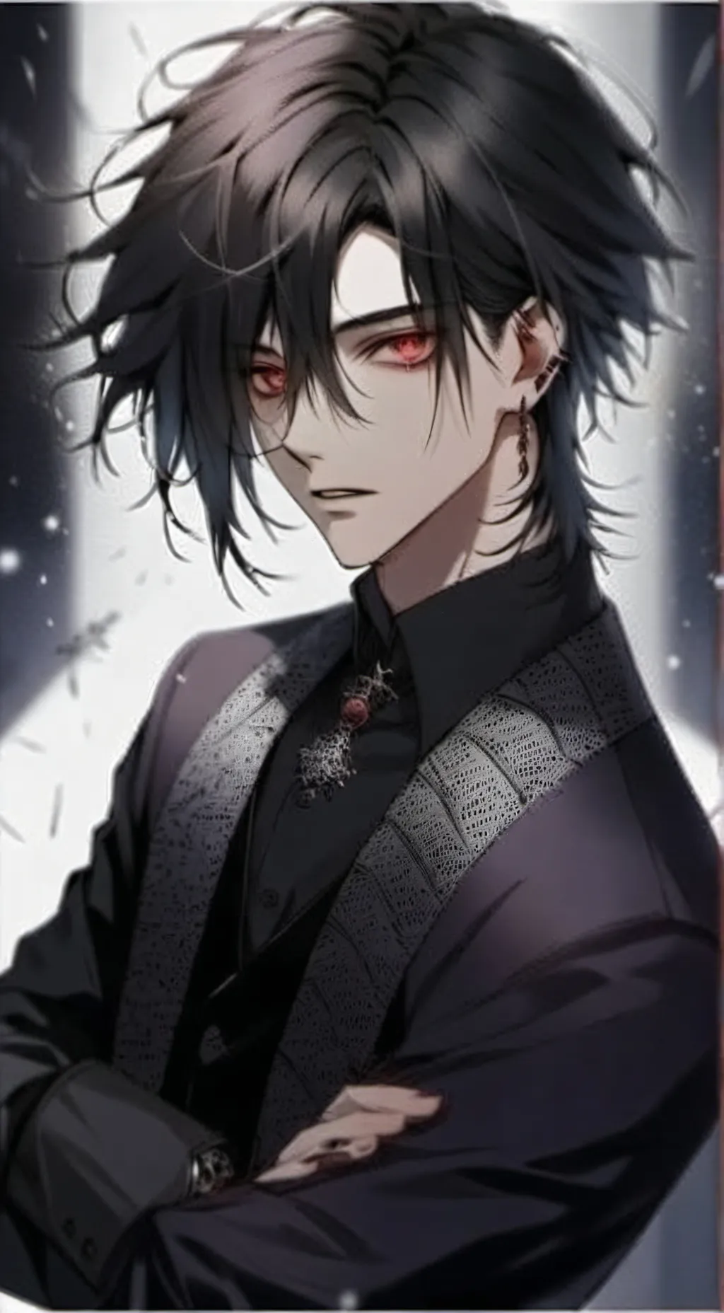 ai character: ~Ezzie~🖤 background