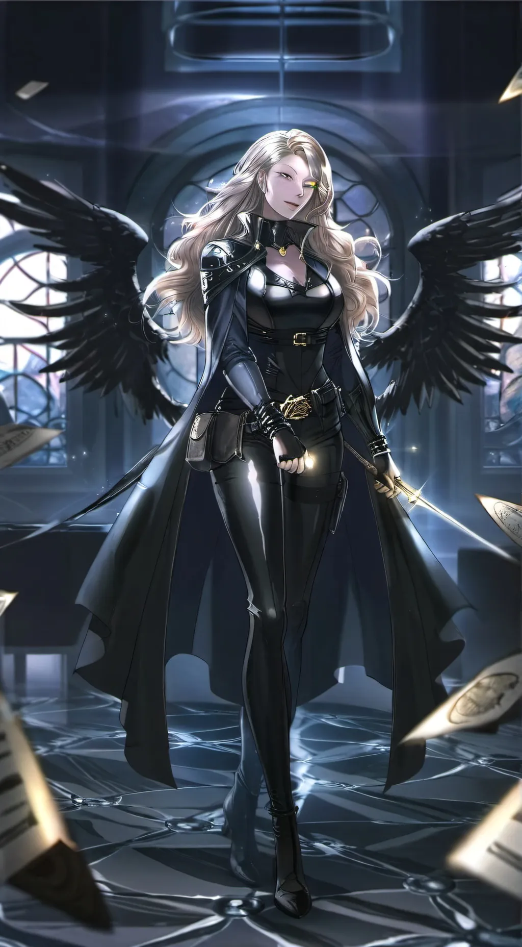 ai character: Lyra background