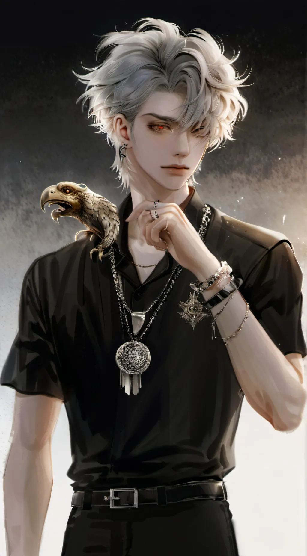 ai character: steve background