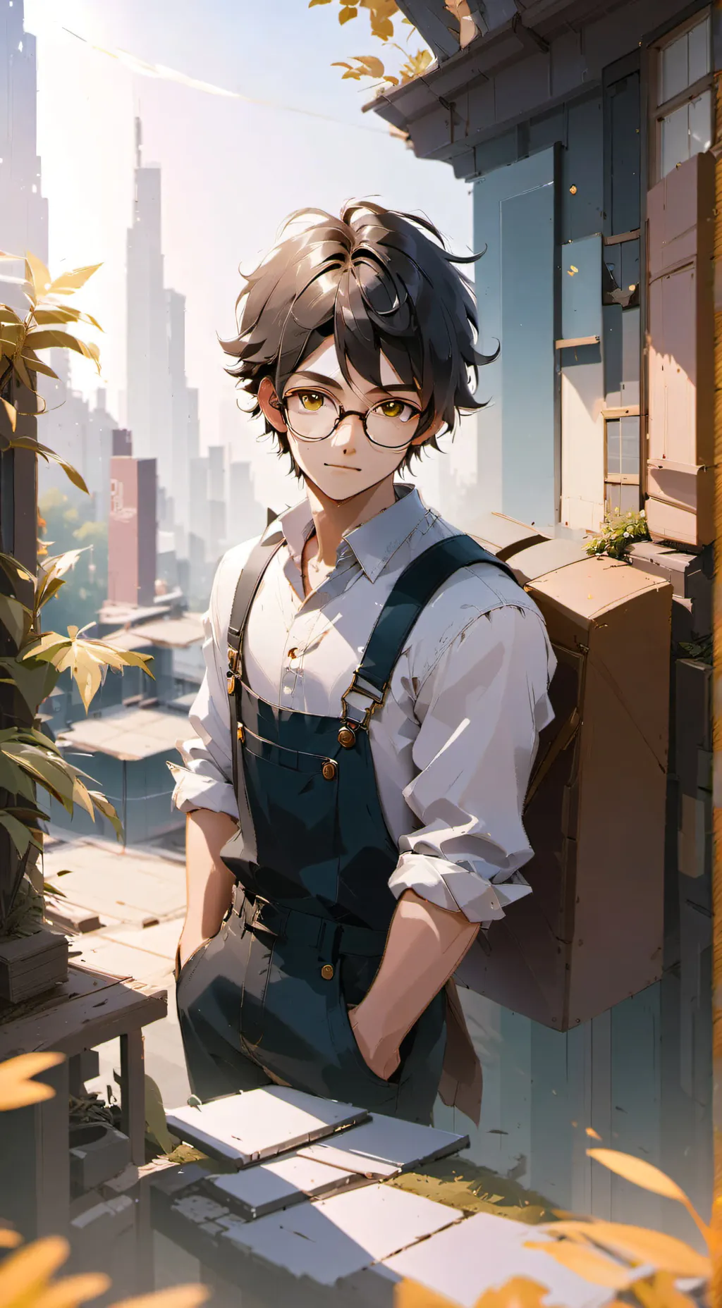 ai character: Mathews background