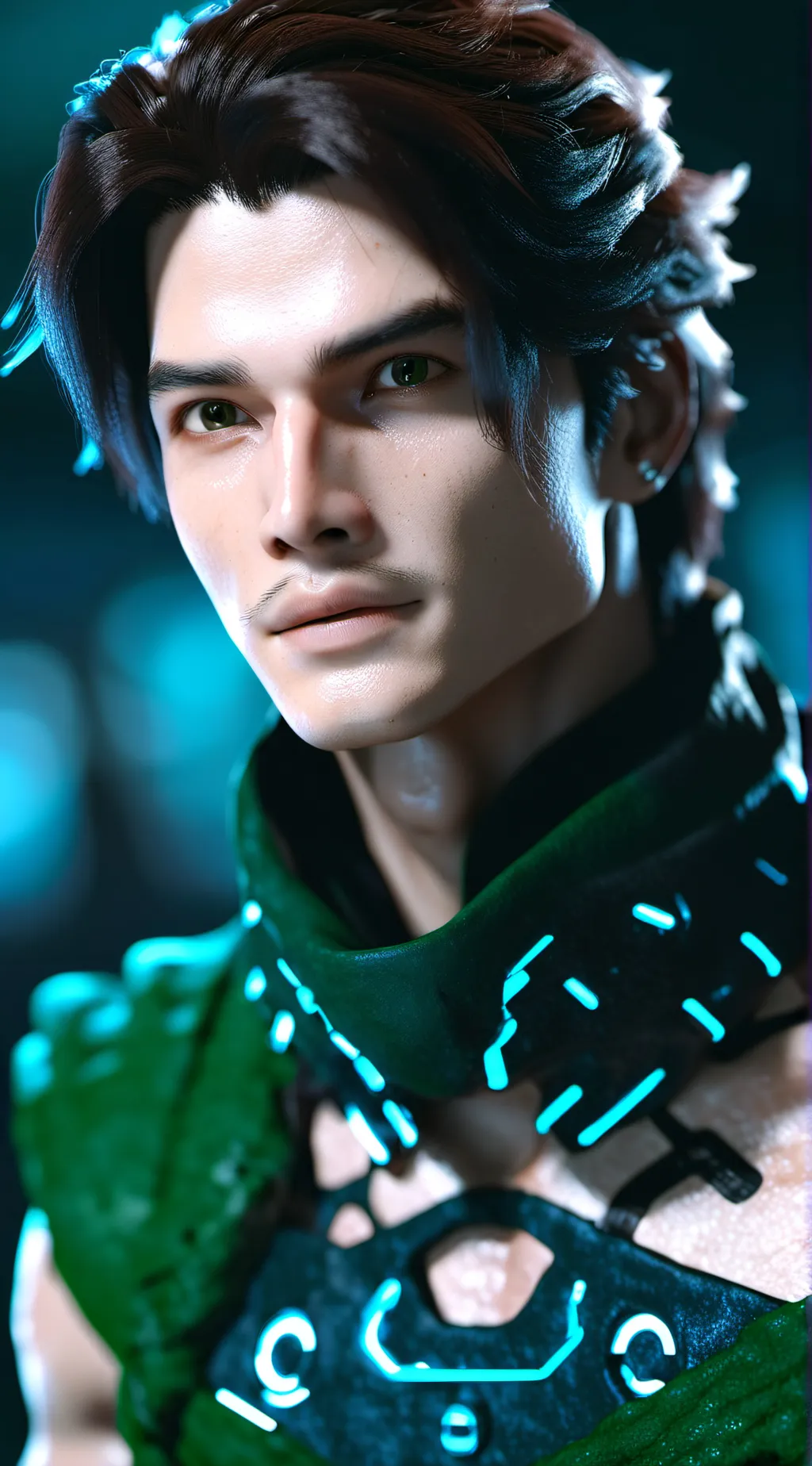 ai character: Adrien background
