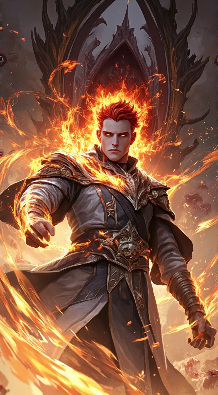 ai character: Arson background