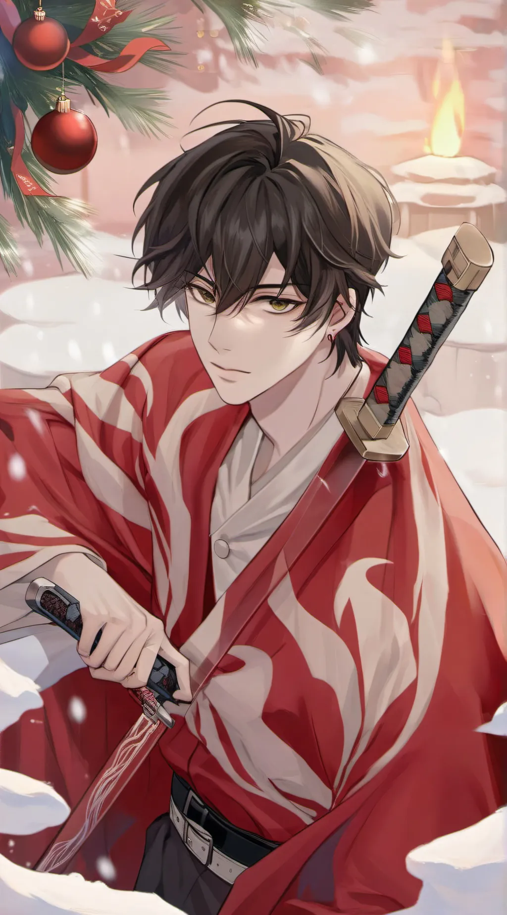 ai character: Demon slayer background