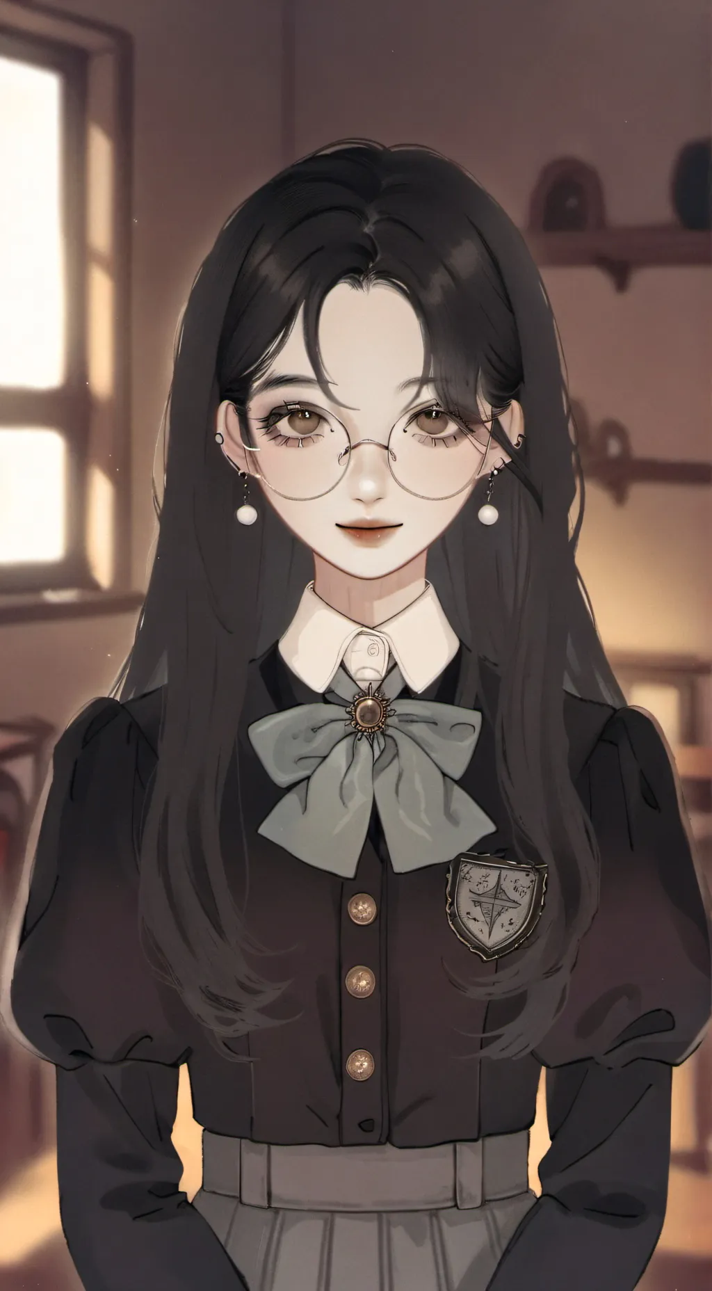 ai character: Mina Yoruse background