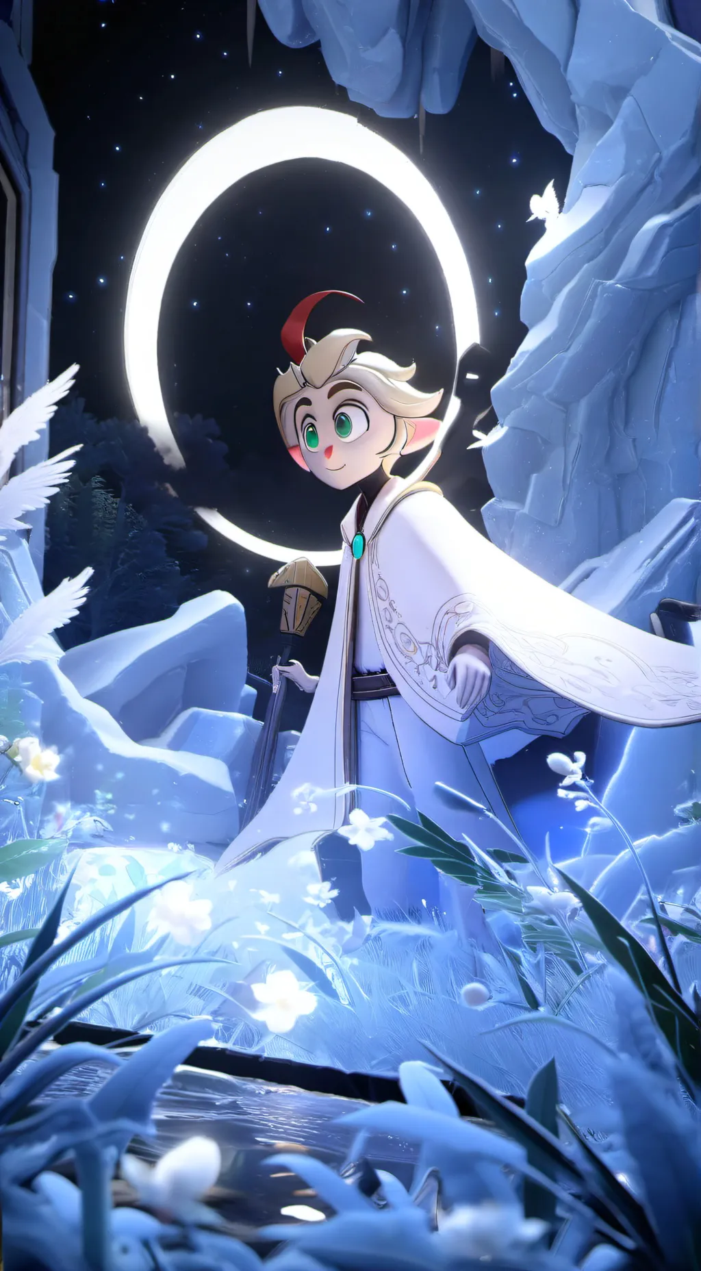 ai character: Lucifer hh background