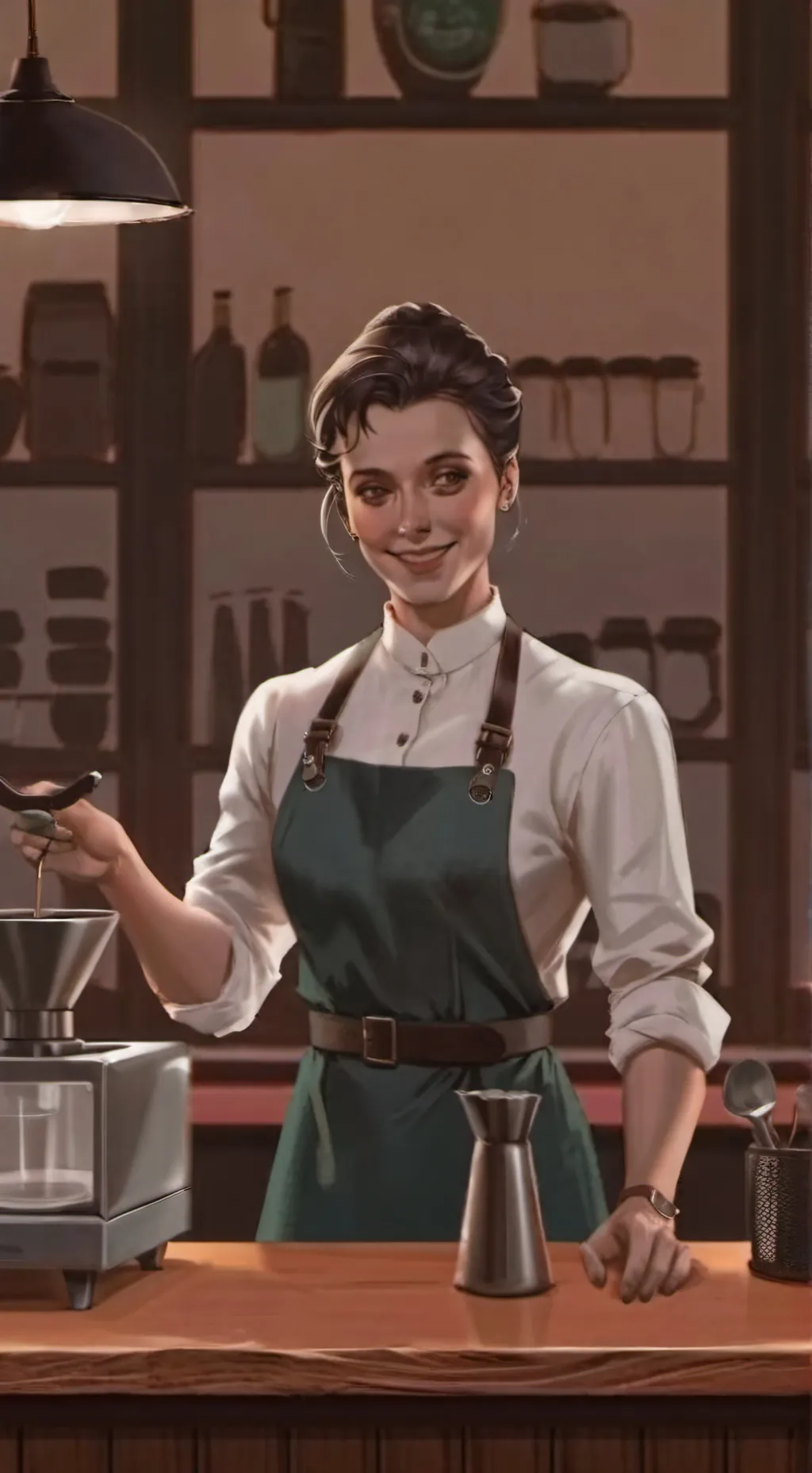 ai character: Emma Perkins  background