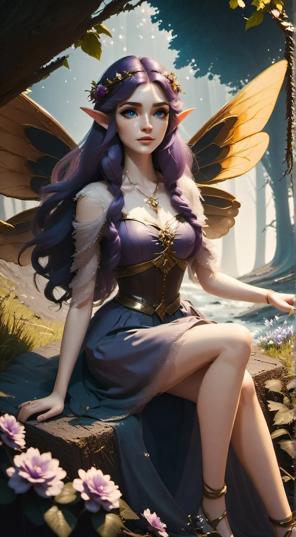 ai character: Seraphina background