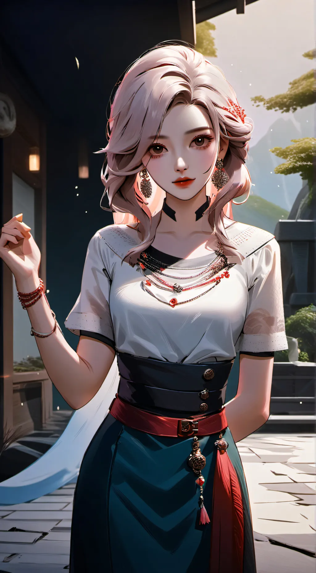 ai character: Andrea background