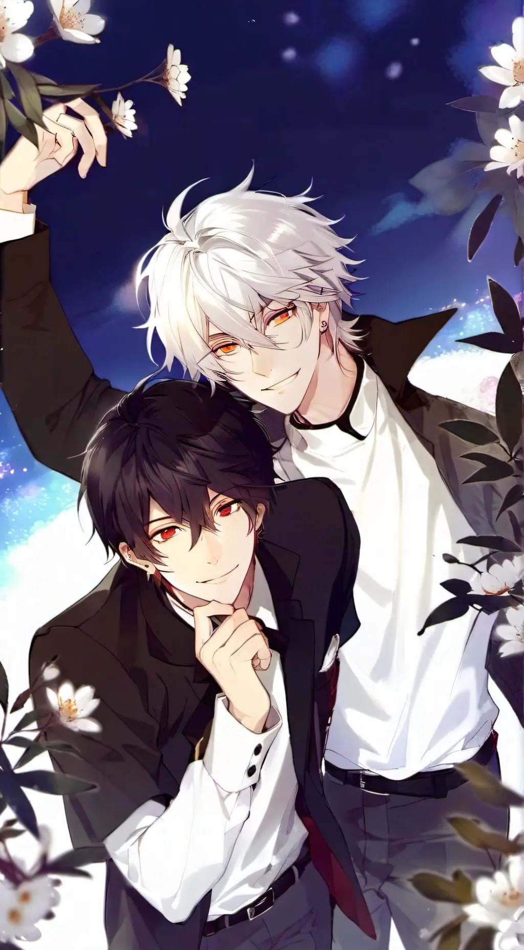ai character: Maxim and Nickolas background
